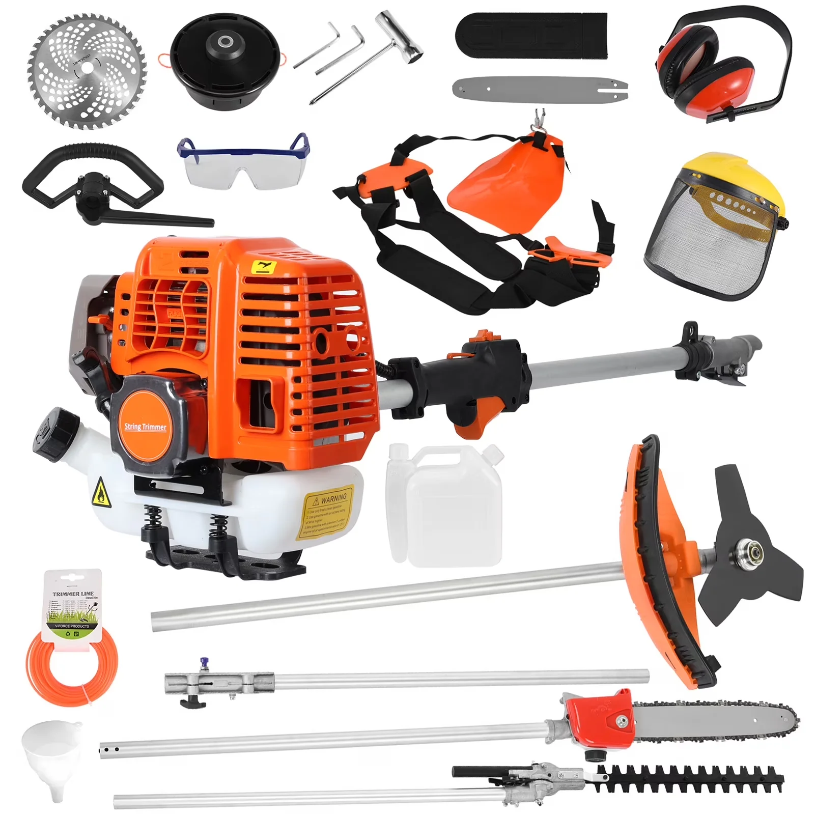 String Trimmer Modern - 52CC - Ergonomic Design Model 4365BE