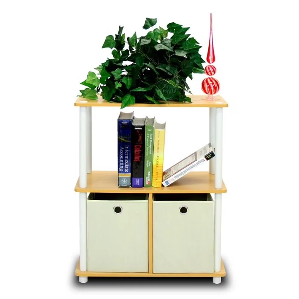 Garage Storage Supply Premium with Modern, Finish: Beech, natural, white, ivory - White Wood Model CABBEA