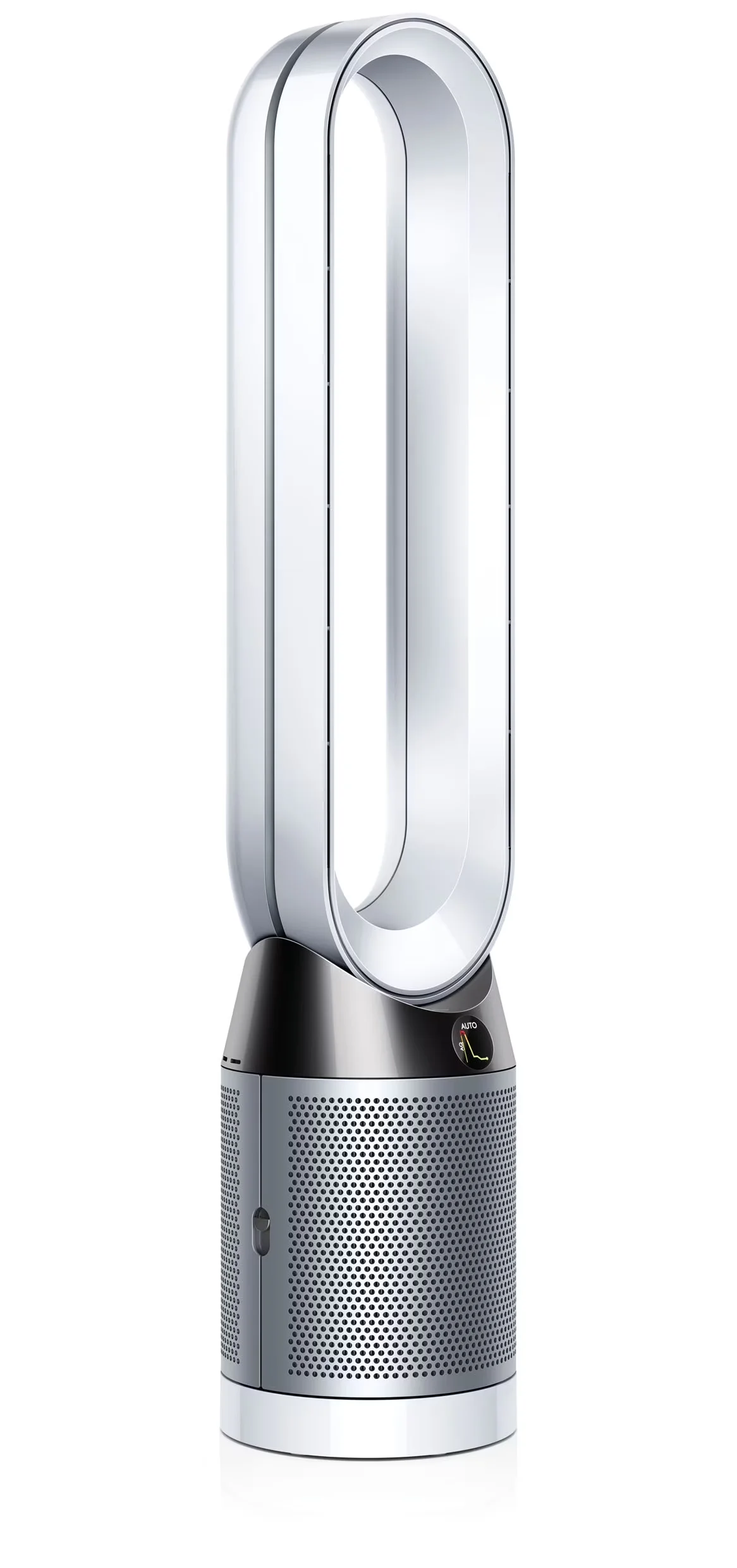 Sleek Portable And Electric Space Heater with Variable Speed, Filter Change Indicator - Silver Model 234B14