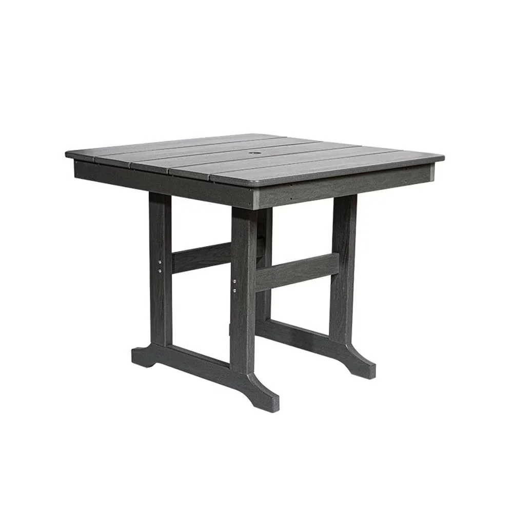Essential Patio Dining Set with Modern - Gray-5Pcs Hdpe for Patio - Standard Series Model D971D0