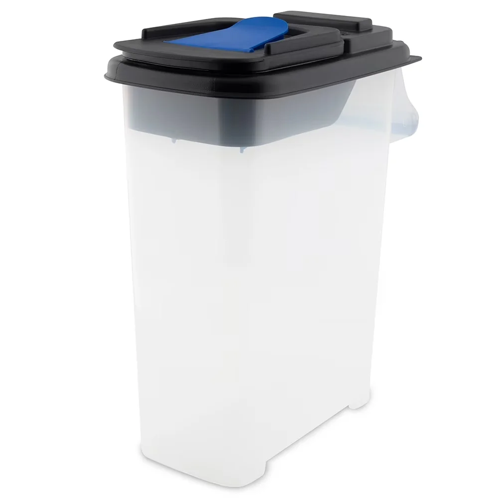 Smoker Sleek with age Bin, Black, Pellet Storage Bin, 00 Pellet Stor - Plastic Clear Model A66B3A