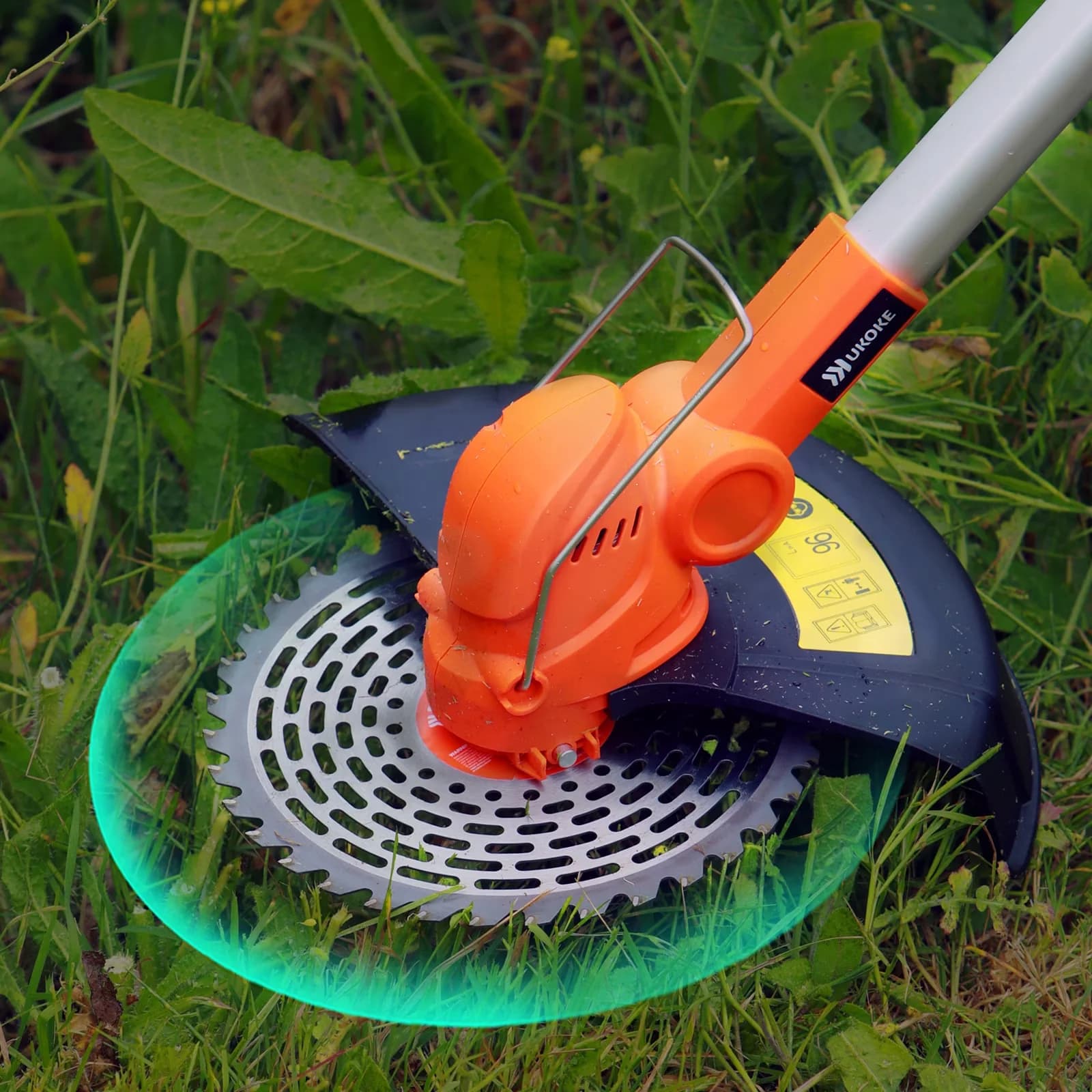Durable String Trimmer with Battery, 40V, Attachment Capable - Orange ST2308-B Model D48BAE