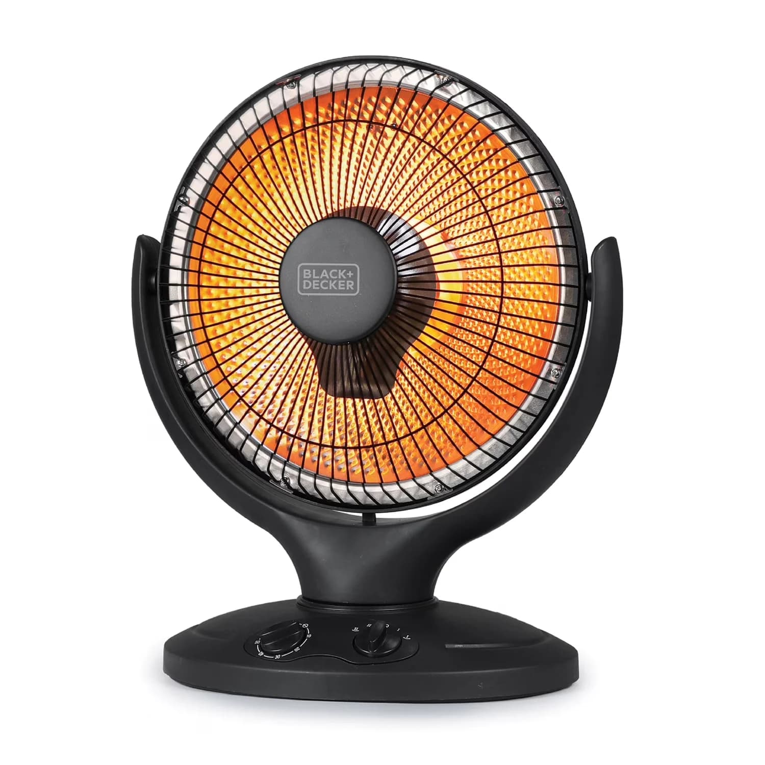 Portable And Electric Space Heater Essential with 800W, Oscillating - Black Model 047F78