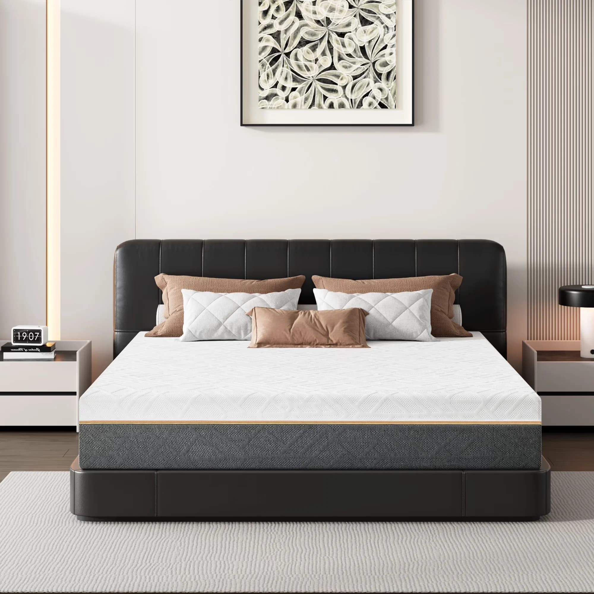 Essential Mattresses Accessory with Breathable Construction, Classic Comfort - Memory Foam Model C4D8A7