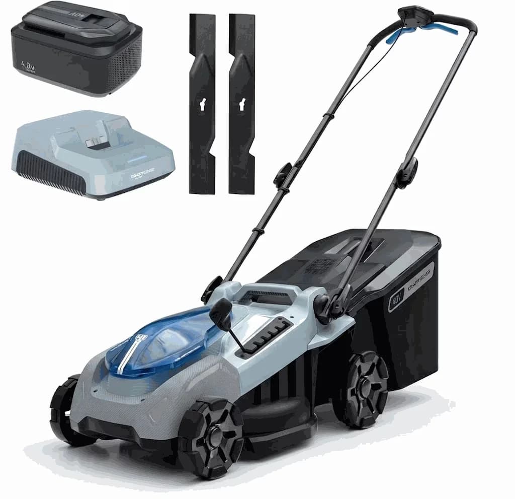 Push Mower Premium with Battery, 40V, 40V 16-Inch Brushless Cordless Lawn - Model 1C4DF3