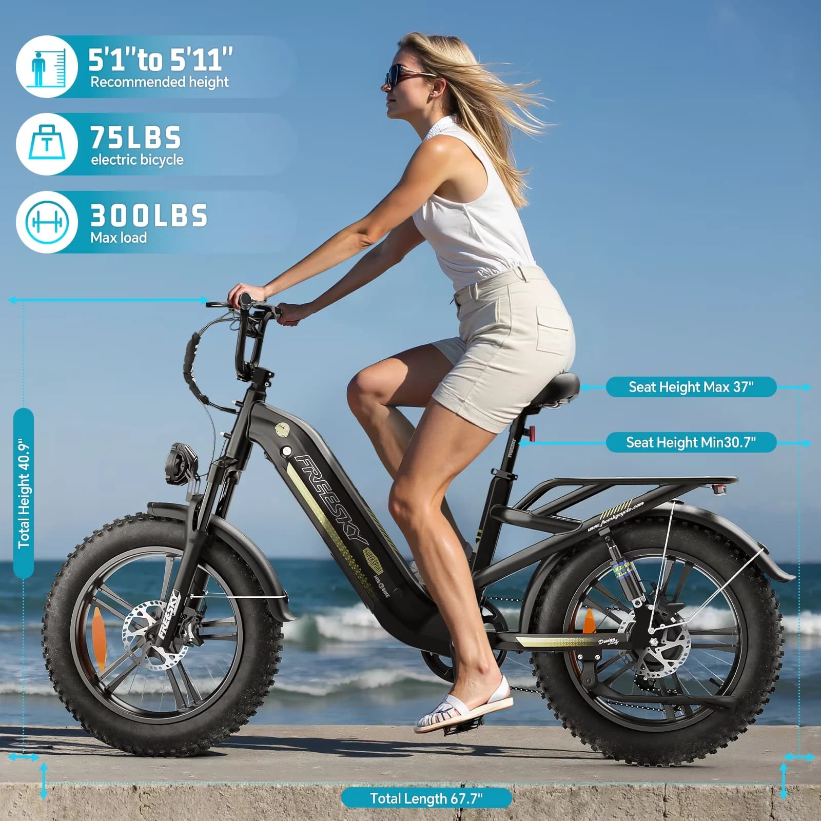 Compact Electric Bike with Battery, 48V, Adjustable Speed - Red - Satisfaction Guaranteed Model B8F989