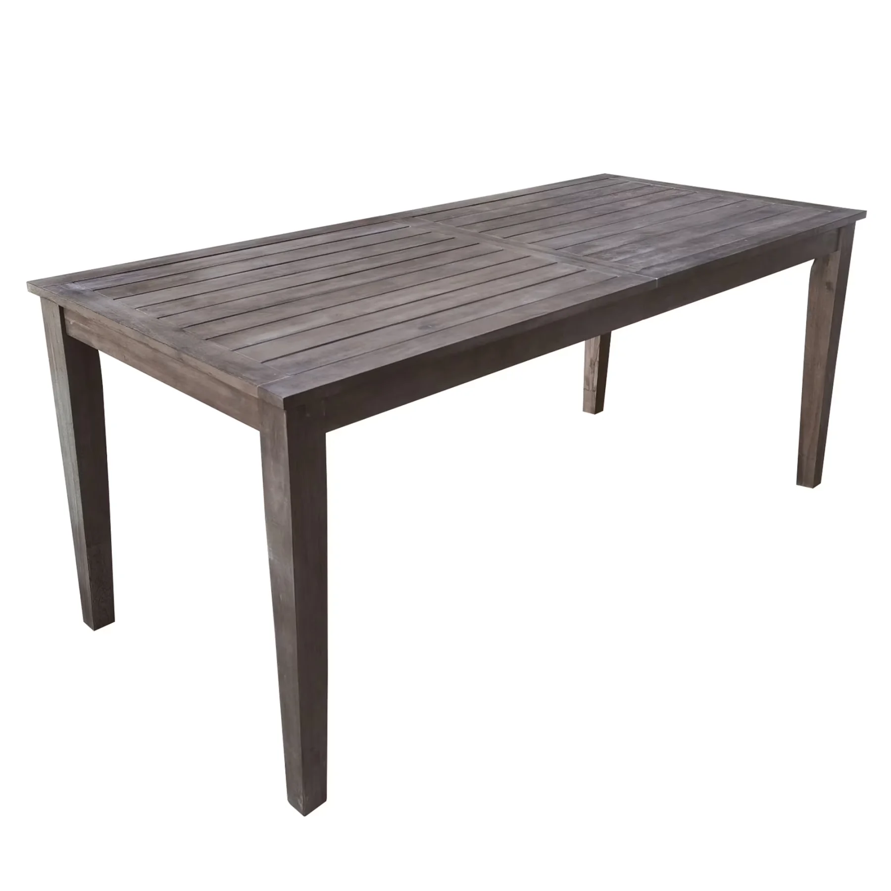 Patio Dining Set Premium with 7 Piece Acacia Wood Outdoor - Gray Acacia Wood;Polyester,Foam for Patio Model 261E4D