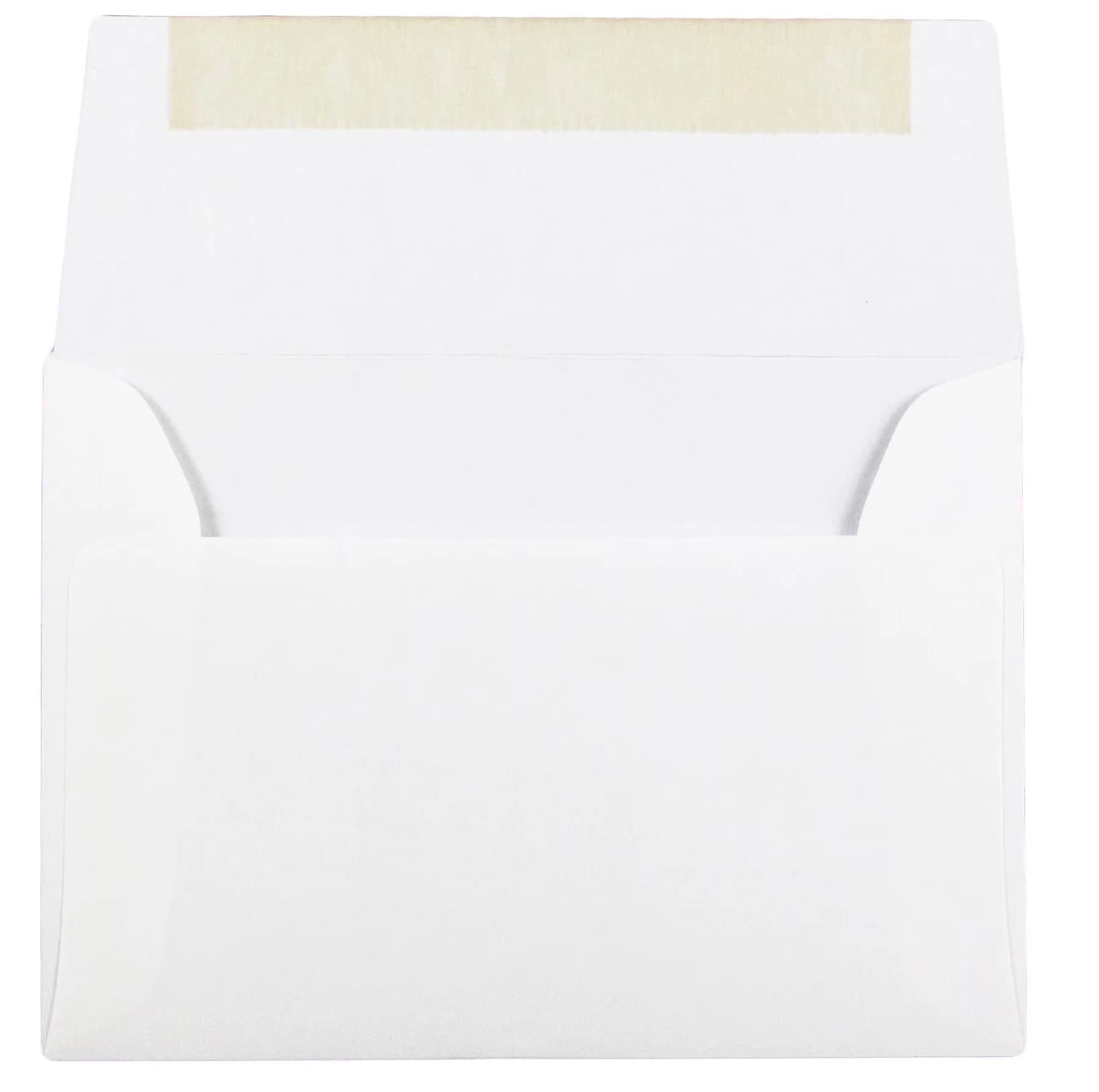 Sleek Moving with Size: A7 (5.25 x 7.25 inches), 5 1/4 x 7 1/4, Color: White - White Model 19CD20