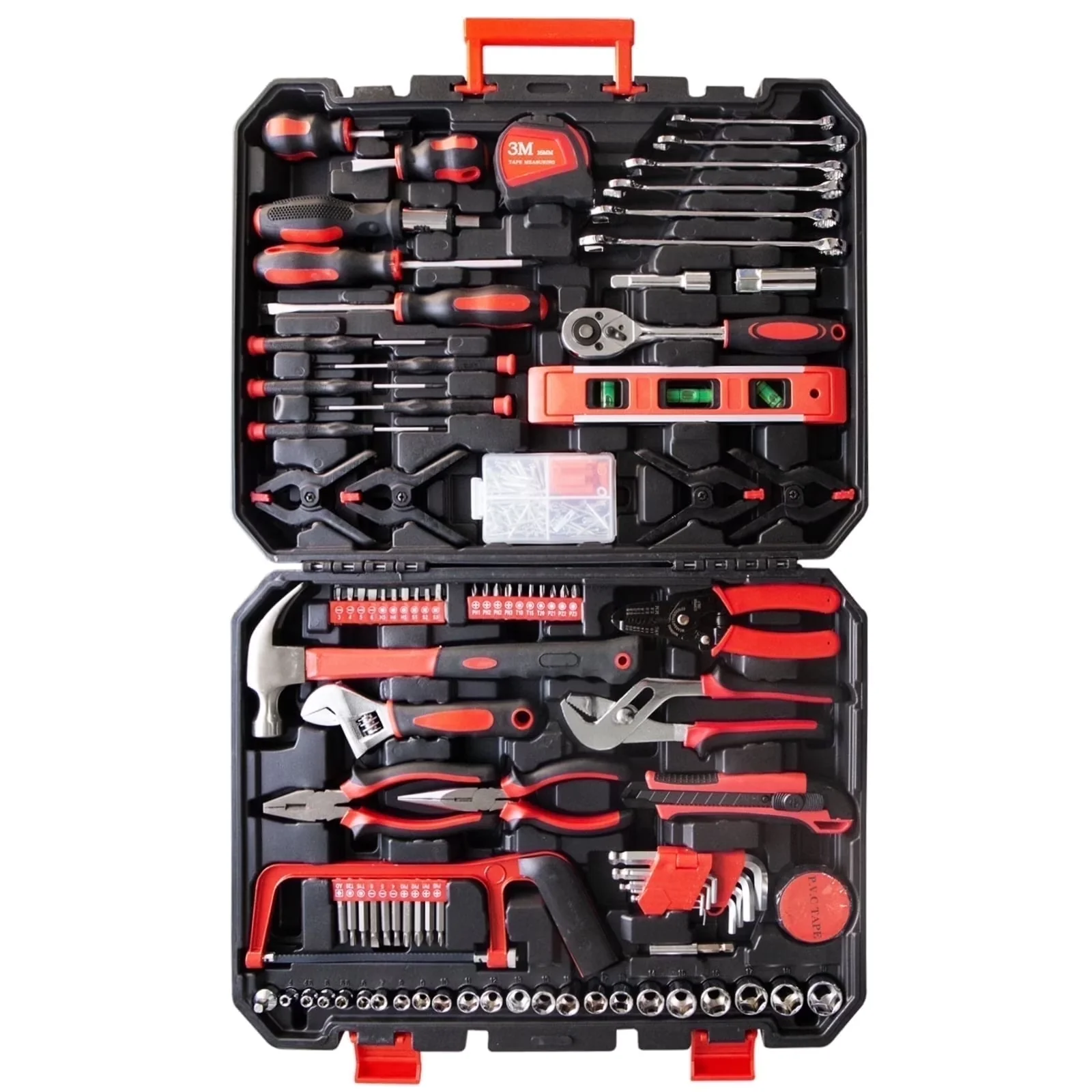 Hand Tool Set Premium with Easy To Operate, Handheld, Adjustable for Home, Auto - Model 56F971