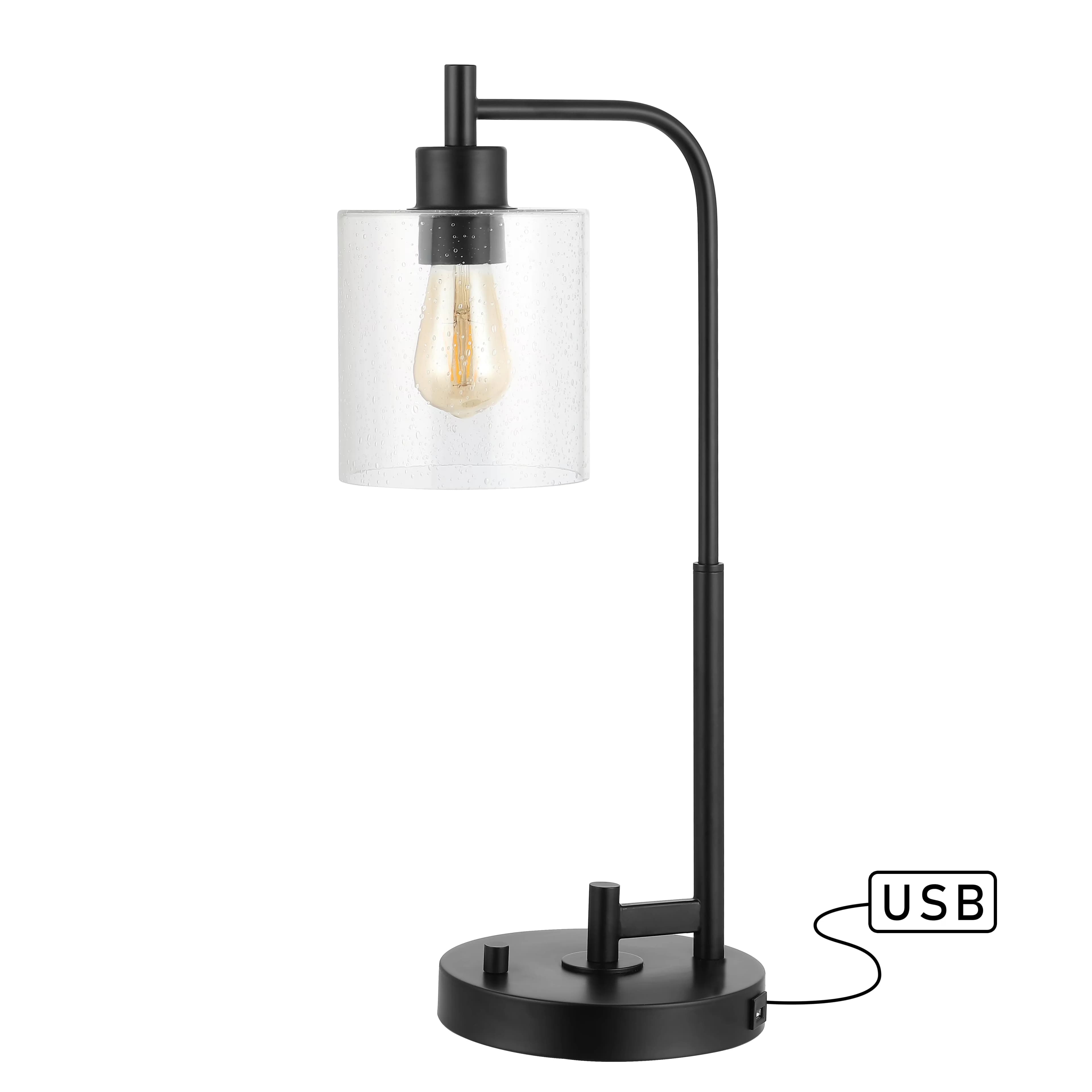 Quality Desk Lamp with LED, Energy Efficient, Black - Iron Black JYL3078A Model BC80D8