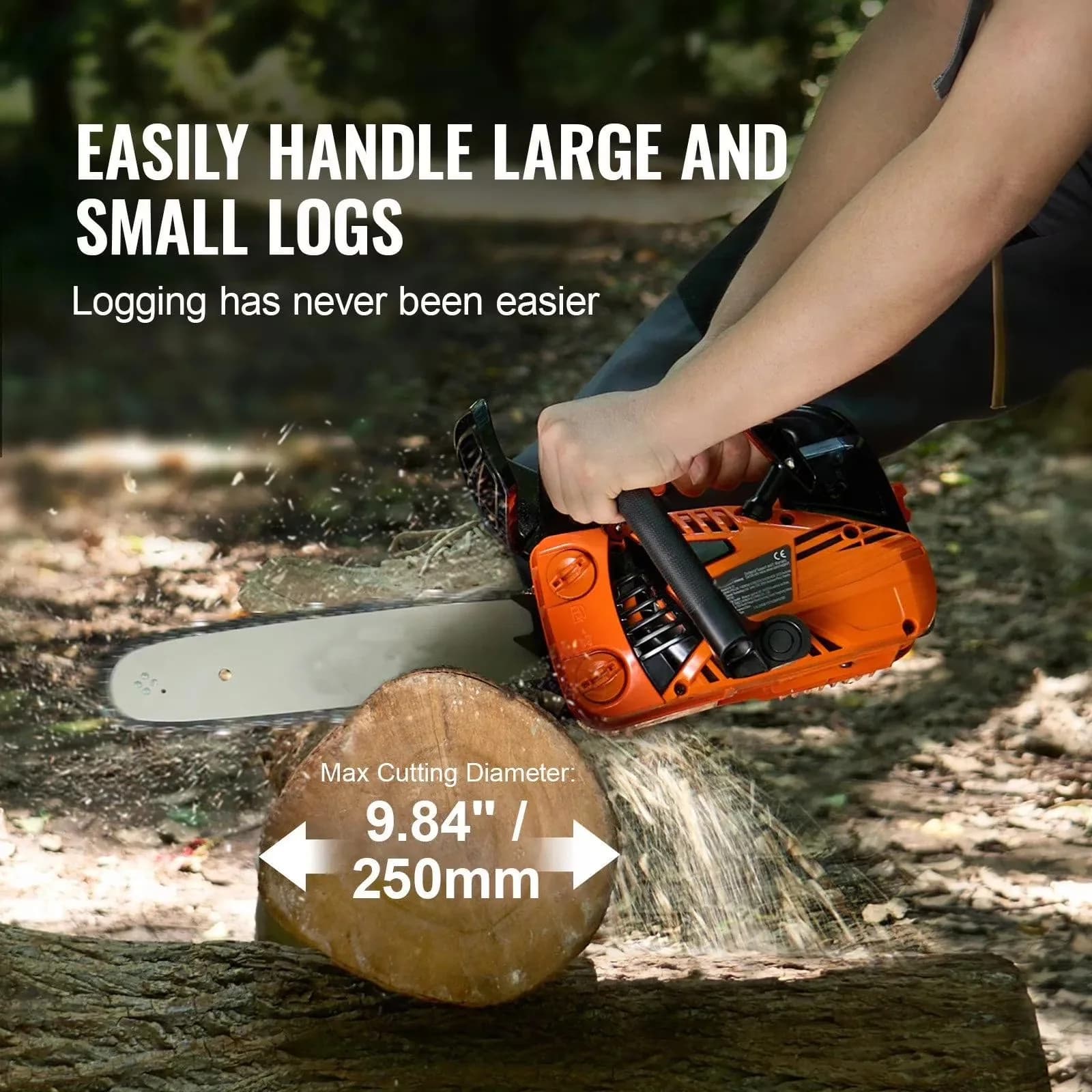 Classic Chainsaw - 4CC - Space-Saving Design Model A6899F