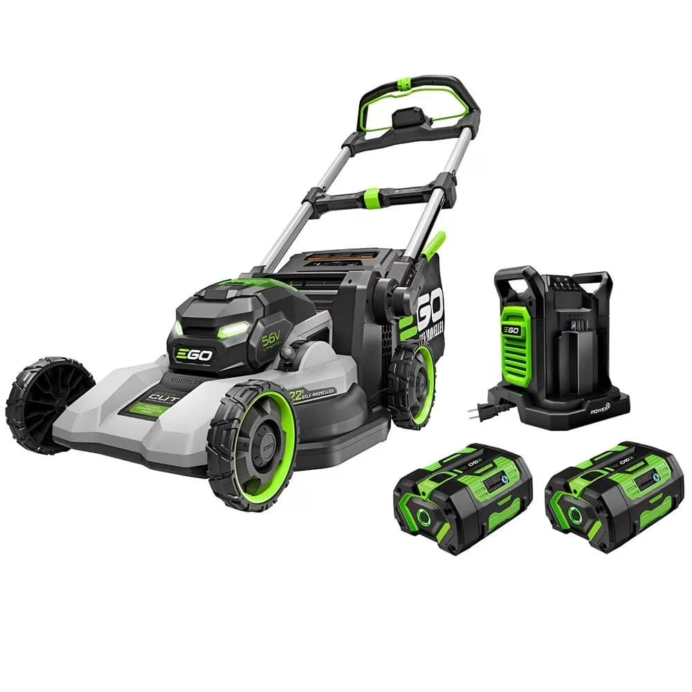 Durable Push Mower with Battery - 22 Inch - Contemporary Style Model ECDCAC