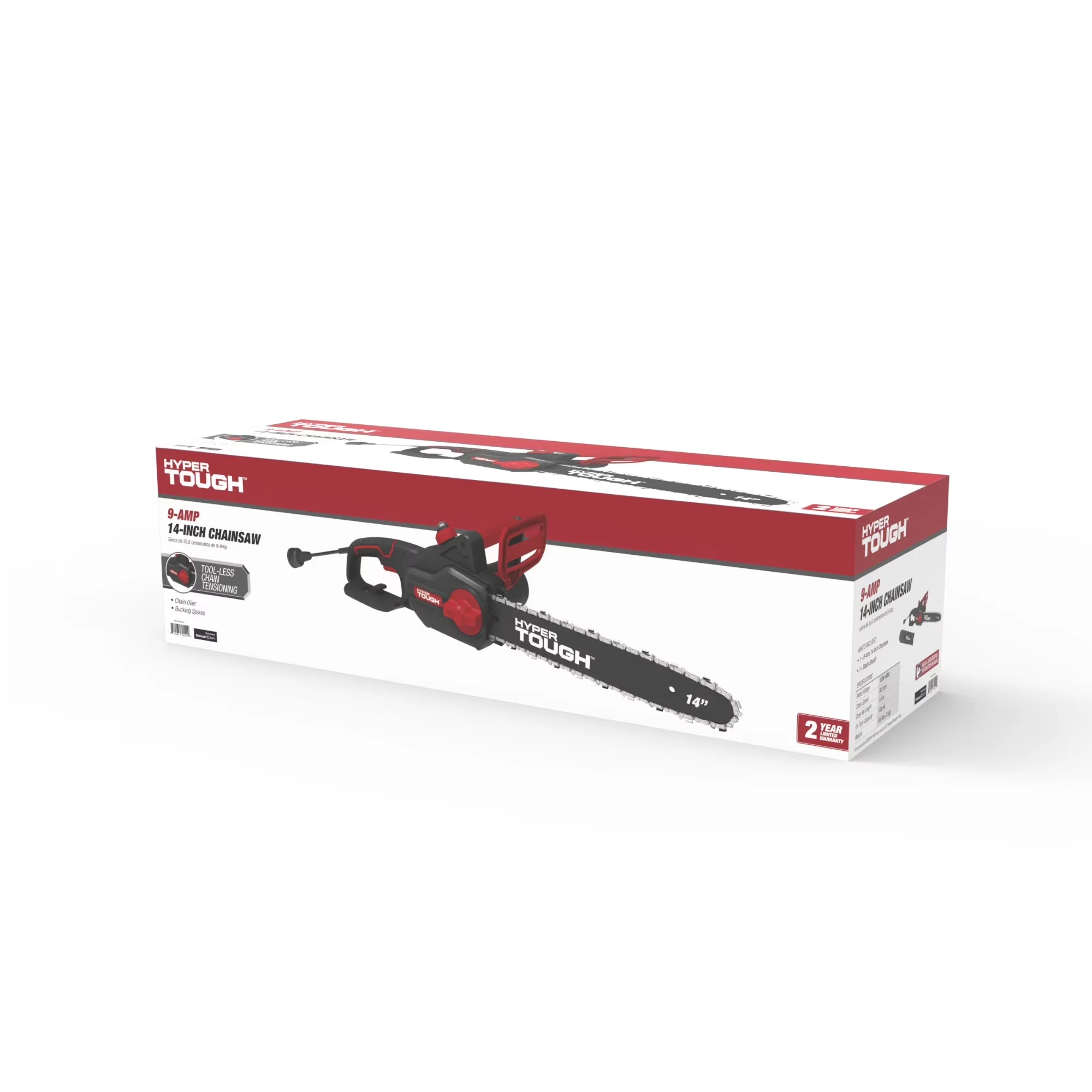 Durable Chainsaw with Tool-Less Chain Tensioning, Has 12" single-cut capacity - Model F4E9C7