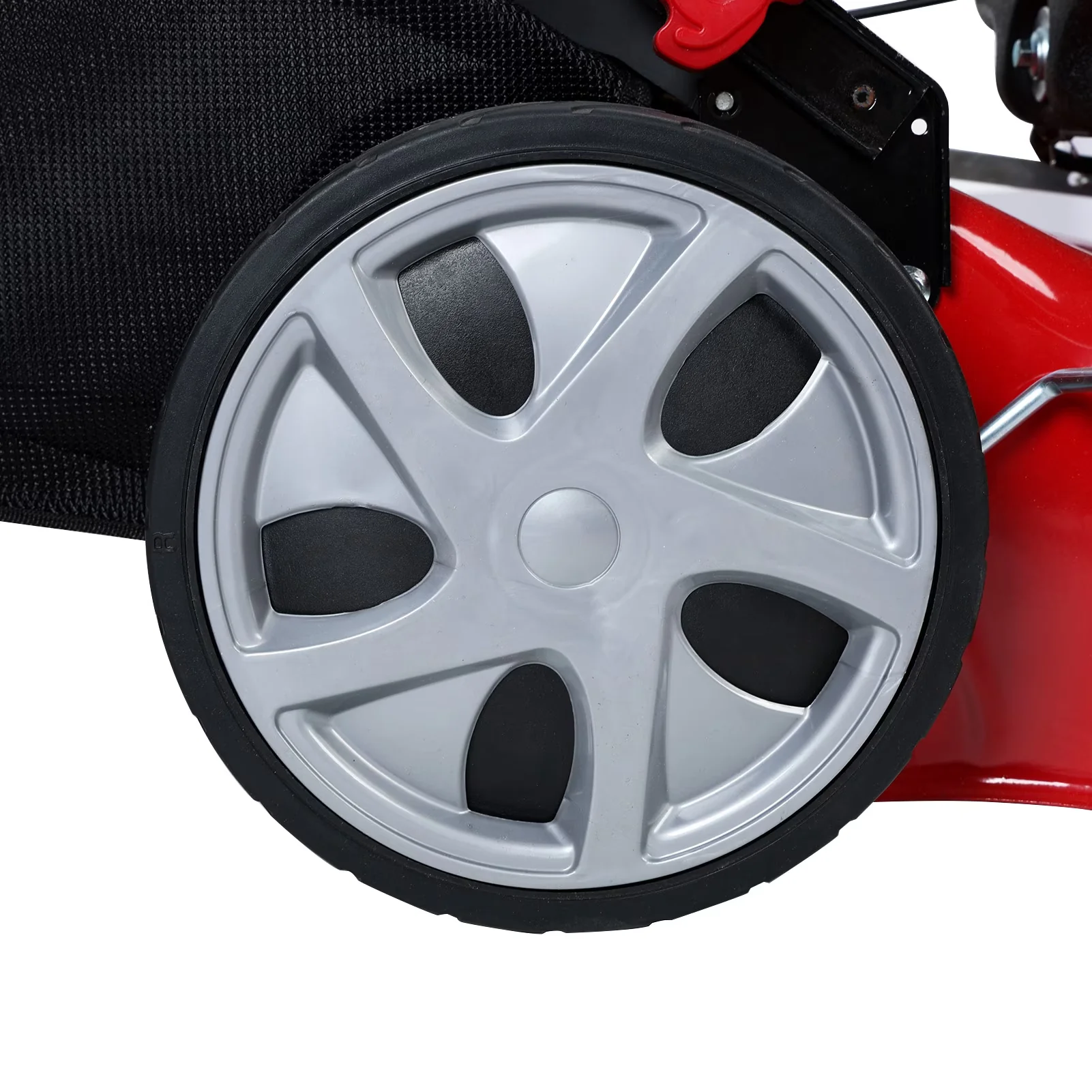 Push Mower Durable with Adjustable Cutting Height, Red, Gas Lawn 20-Inch 144 cc OHV - Red Model E8A2F2