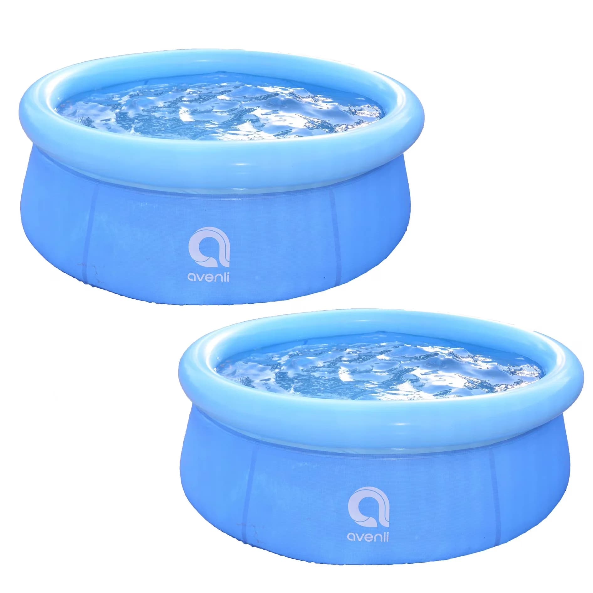 Durable Inflatable Pool with Puncture Resistant, Puncture-resistant material - Blue Model DC9F40
