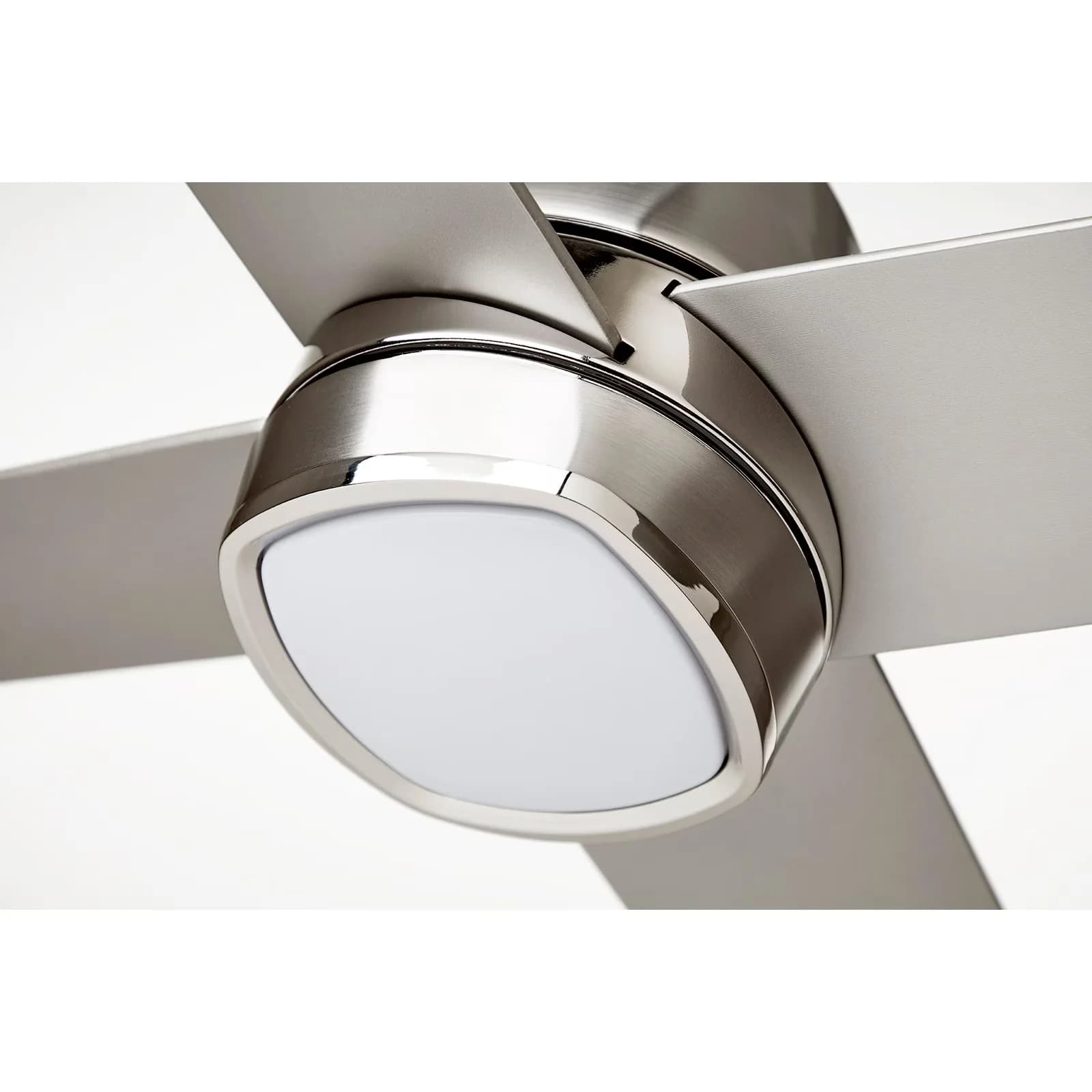 Ceiling Fan Professional with LED, Bohemian, Industrial - Glass Black 54 in Model 0C7C49