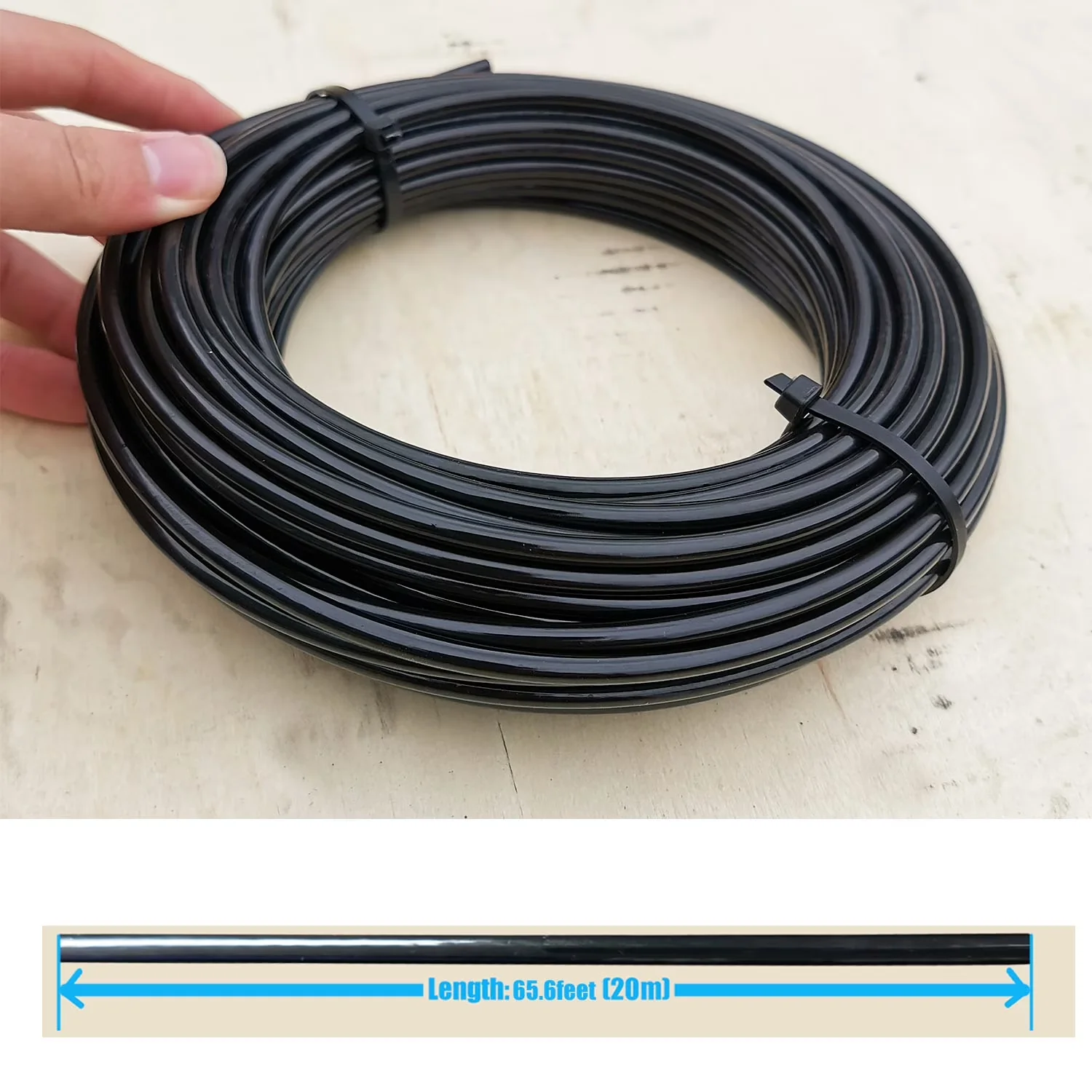 Essential Home Gym Accessory with Heavy Duty, Replacement Cables - Stainless Steel 20M / 65.5 Inch for Home Model EC03CF