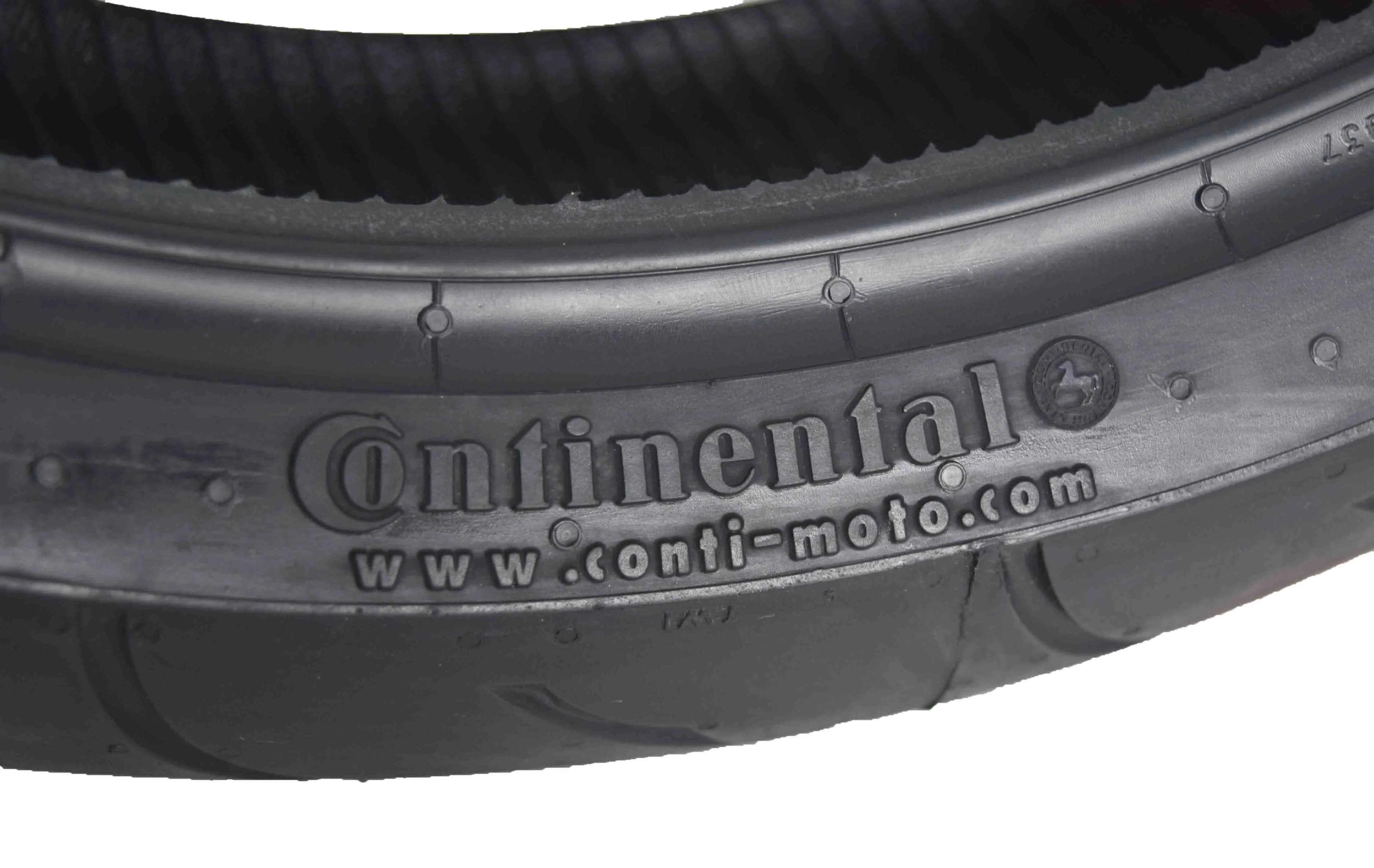 Durable Motorcycle Tire with Smooth, Incredible grip on wet and dry roads. - Black Model B86864