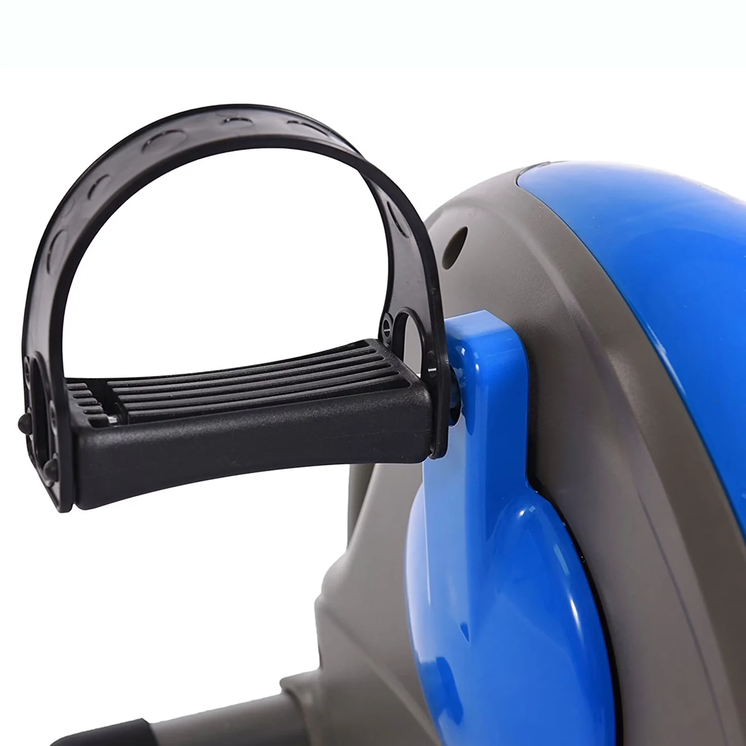 Durable Home Gym with Battery, Adjustable, Mini Trainer Bike - Carbon Steel Blue, Black Model 3E6874