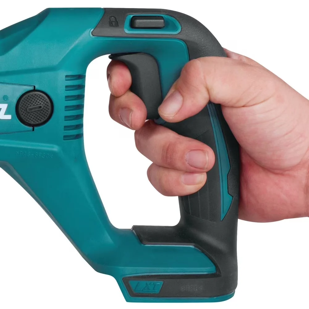 Power Saw Innovative with Battery, 18V, Variable Speed - Multicolor - Space-Saving Design Model B671AD