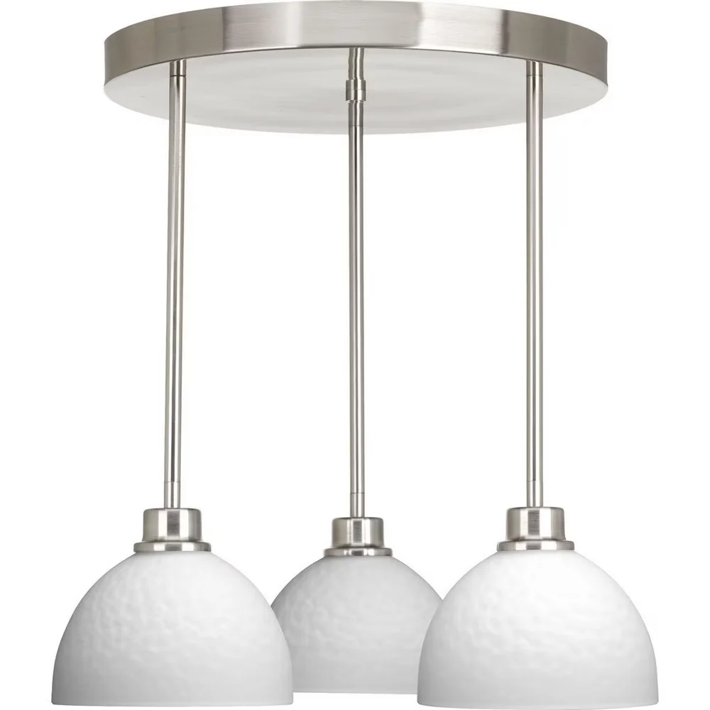 Ceiling Lights Fixture Reliable with Transitional, Finish Color: Brushed Nickel - Model 9E3DC4