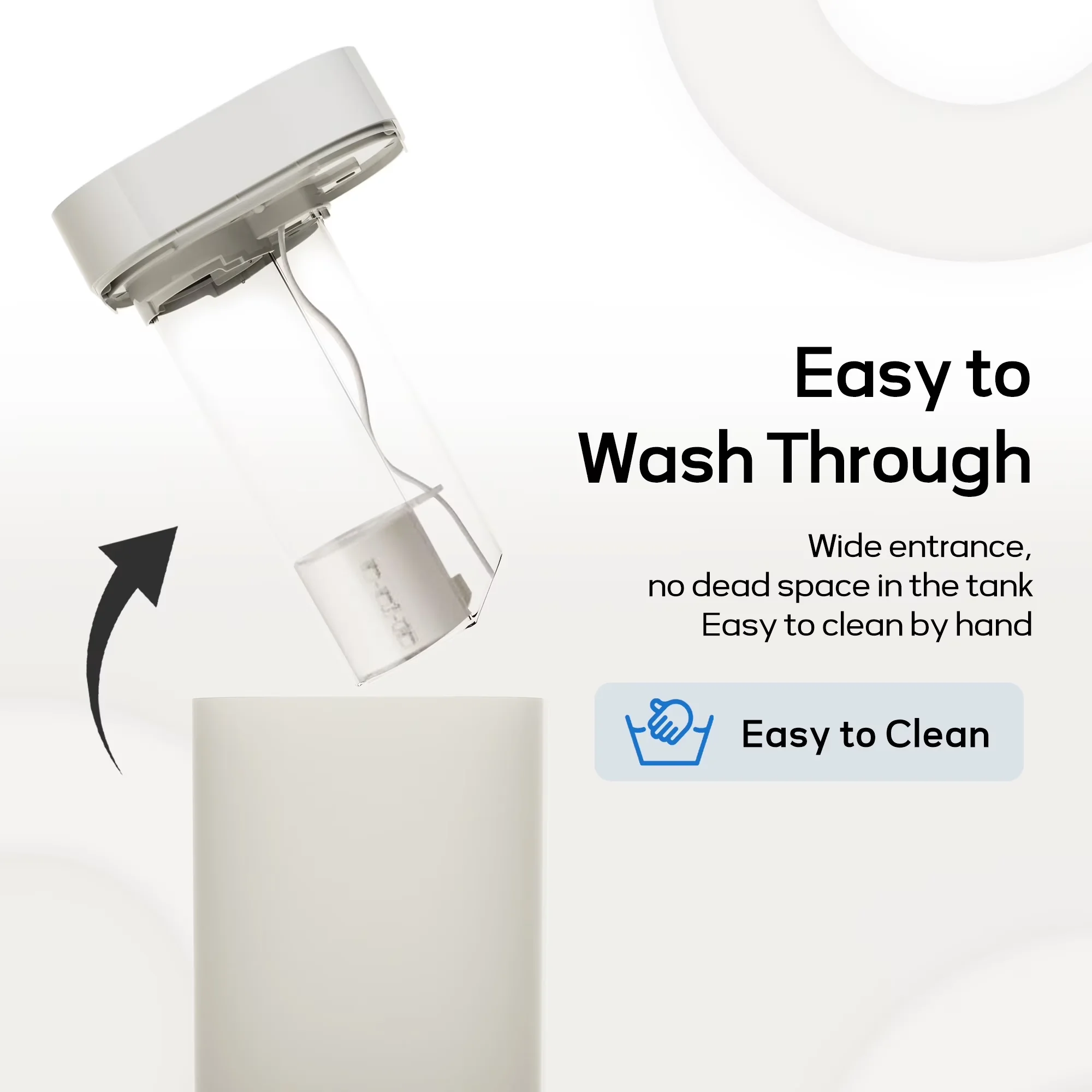 Humidifier Essential with Oil Diffuser, 4.5L Cool Mist Floating - White Model BEF8D6
