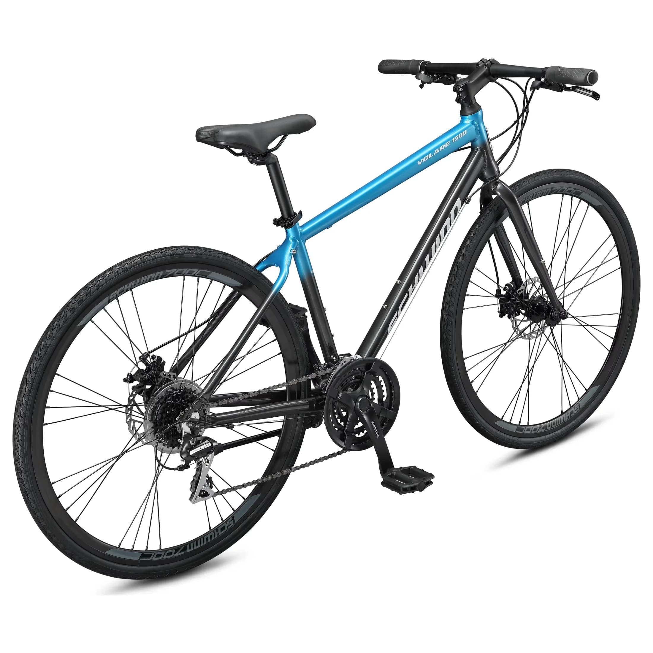 Professional Road Bike with Adjustable Seat Height, 700c Wheel, 24 Speed Medium Frame - Blue Model 4DBF01