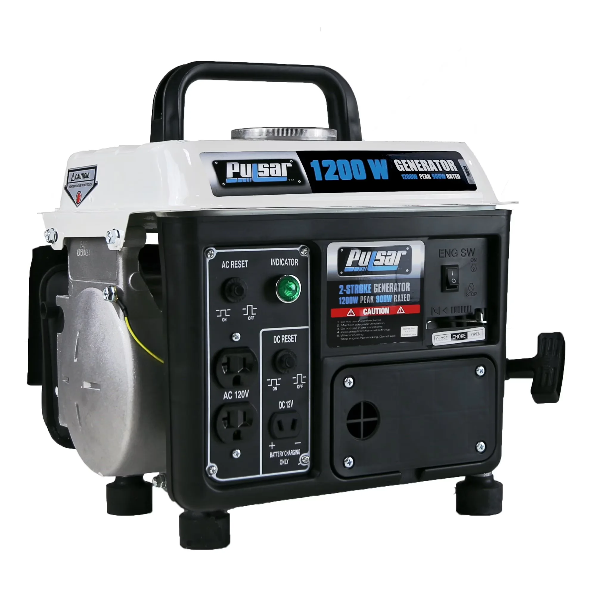 Quality Generator with On Indicator Light, Rated amperage: 7.5A, Peak Amperage: 8.3A - Model 937F43