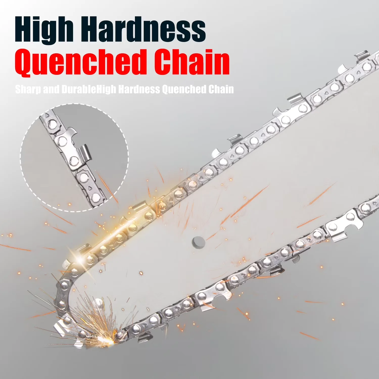 Premium Chainsaw with Battery, Anti-Vibration, Mini - Black - Commercial Quality Model A1647B