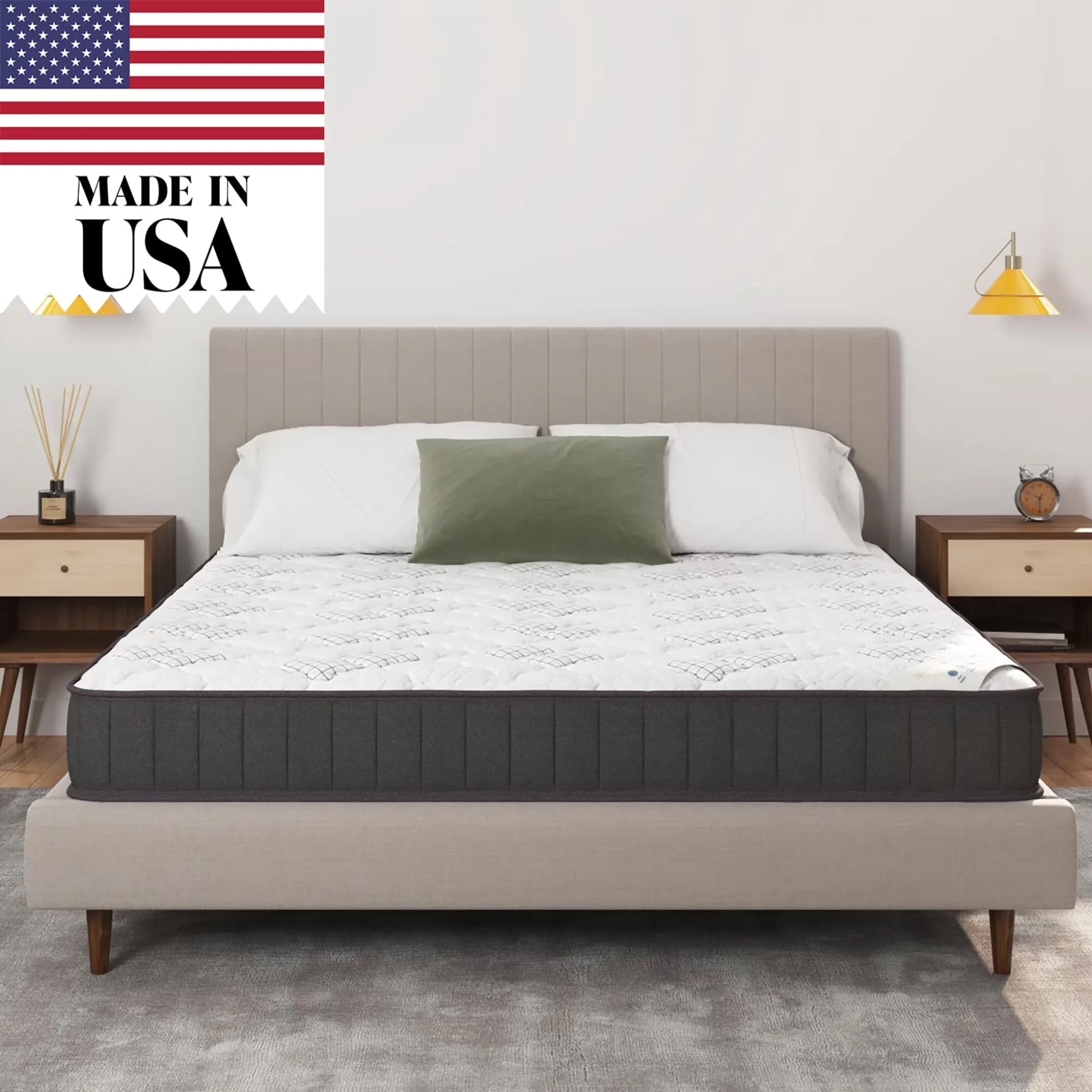 Mattresses Accessory Classic with Mattress-In-A-Box, Stain Resistant - Foam Model DB04AD
