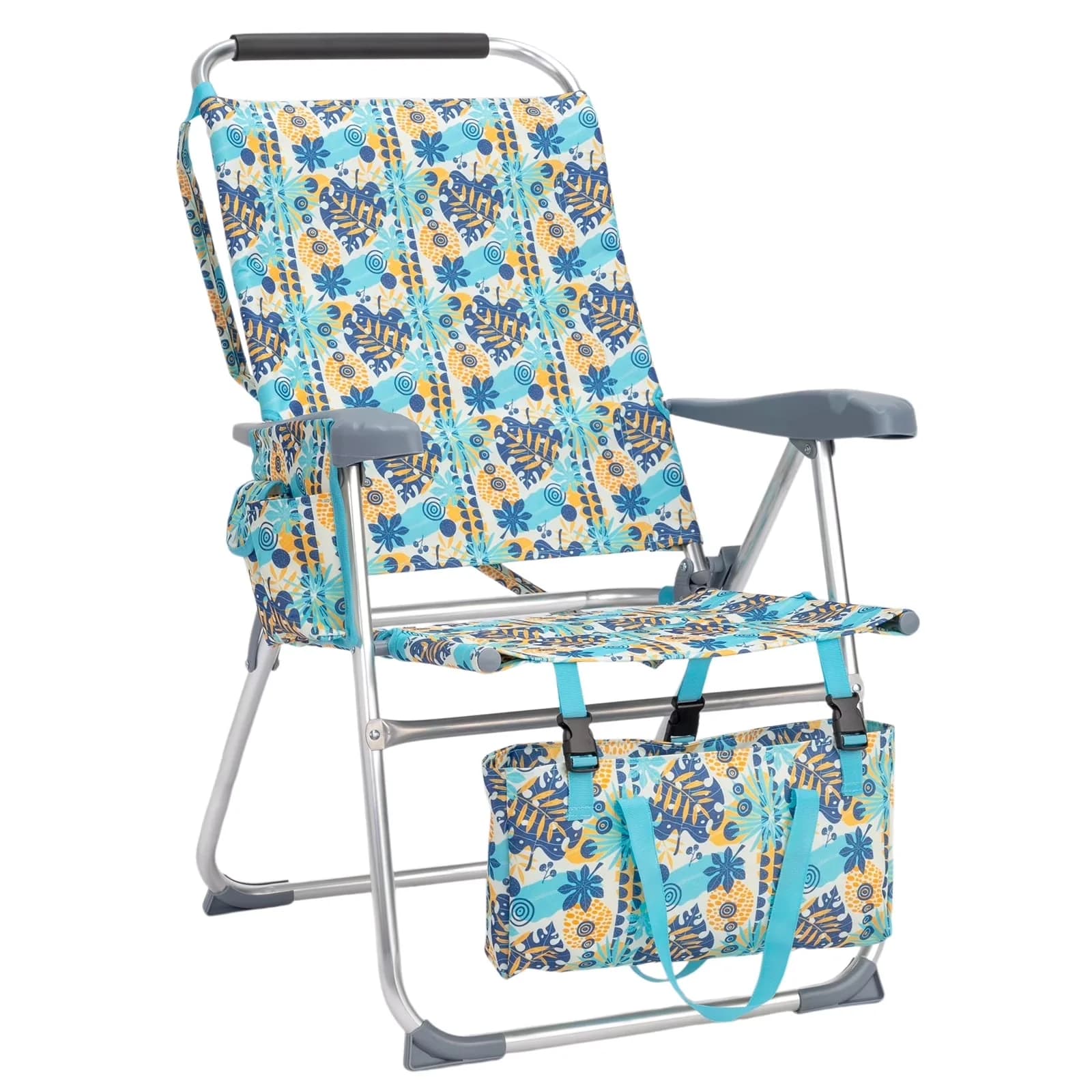 Versatile Beach Chair with Waterproof, Adjustable, 17in Backpack - Ergonomic Design Model 42DB46