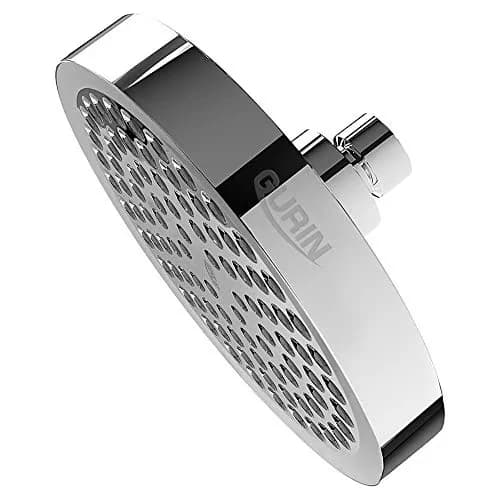 Efficient Shower Head with Adjustable Angle, Adjustable Angles, Luxury Bathroom Showerhead - Chrome Brass Model 651E37