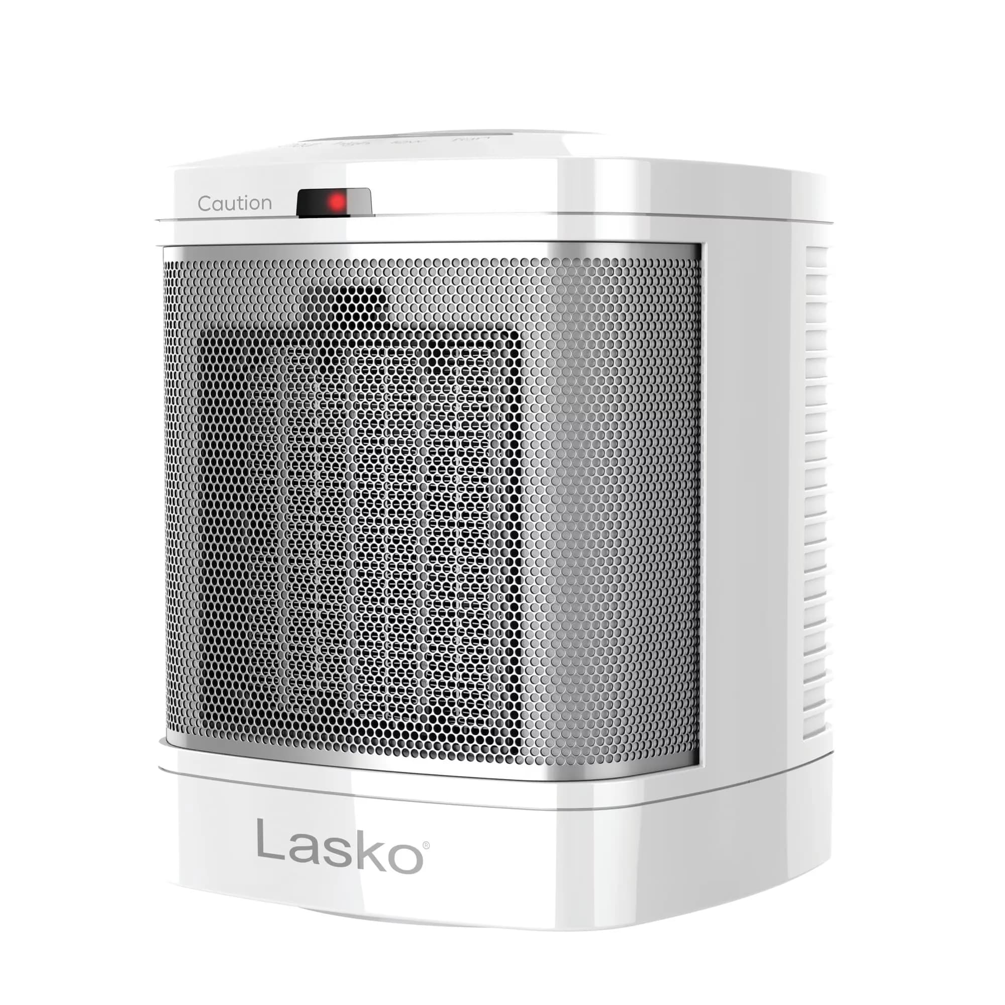 Portable And Electric Space Heater Efficient with 1500W, Automatic Shutoff, 2 heat settings (high and low) - White Model DE7341
