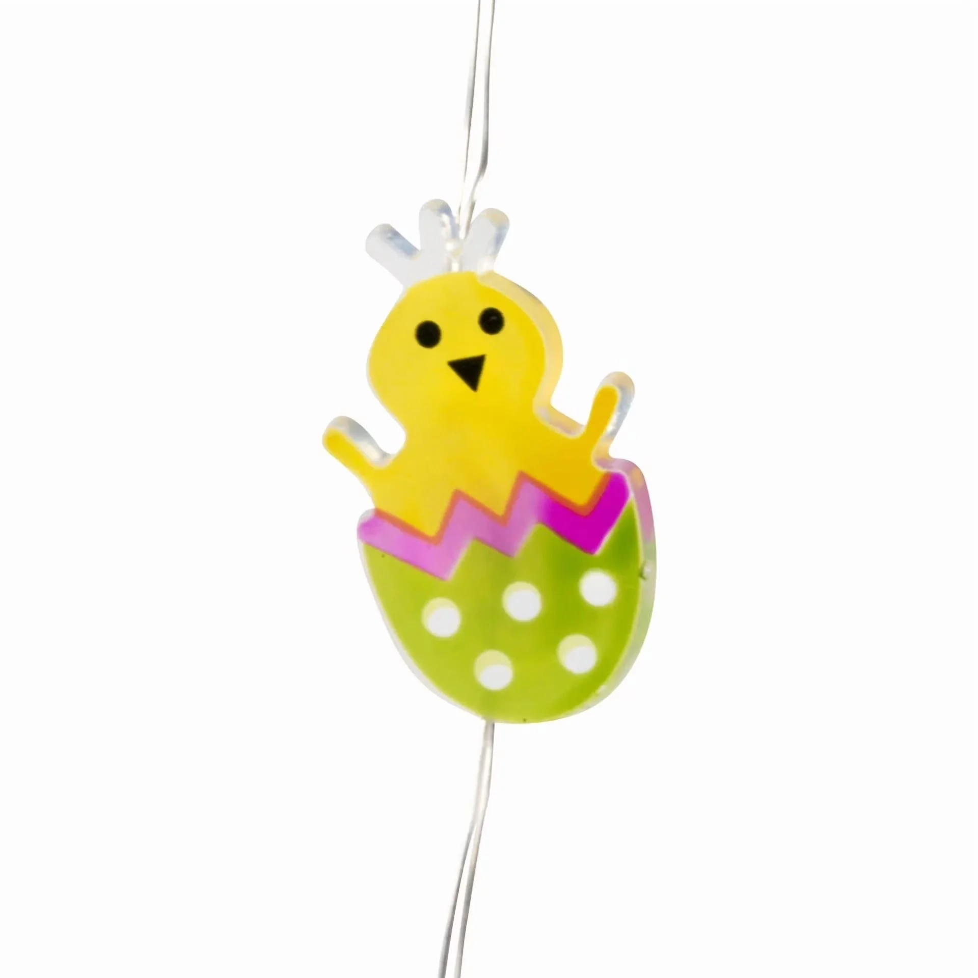 Led Lighting Premium with LED, Battery - White String - Space-Saving Design Model 0036DC