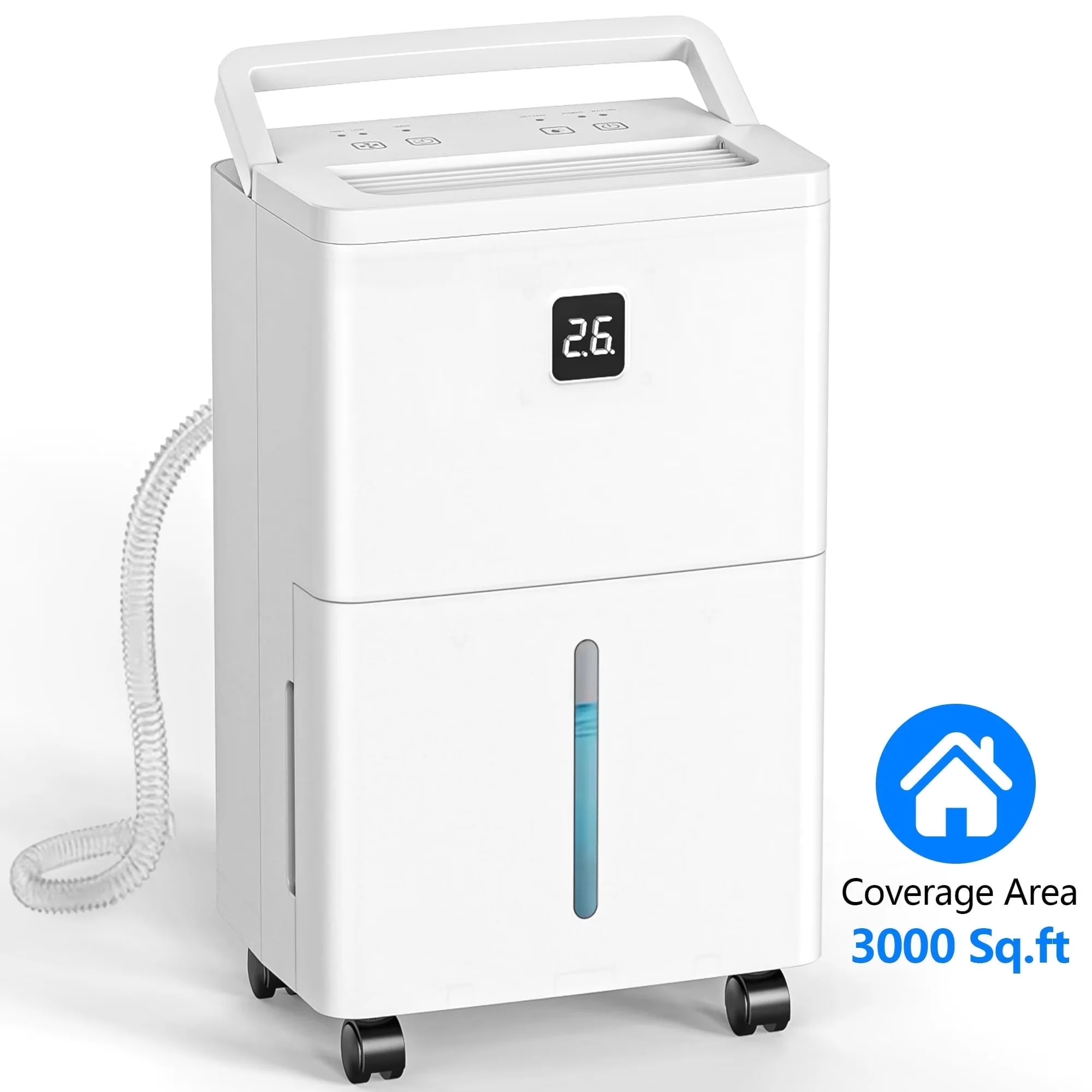 Dehumidifier Reliable with Energy Efficient, Fan Mode (air circulation) - White Model 9767F0