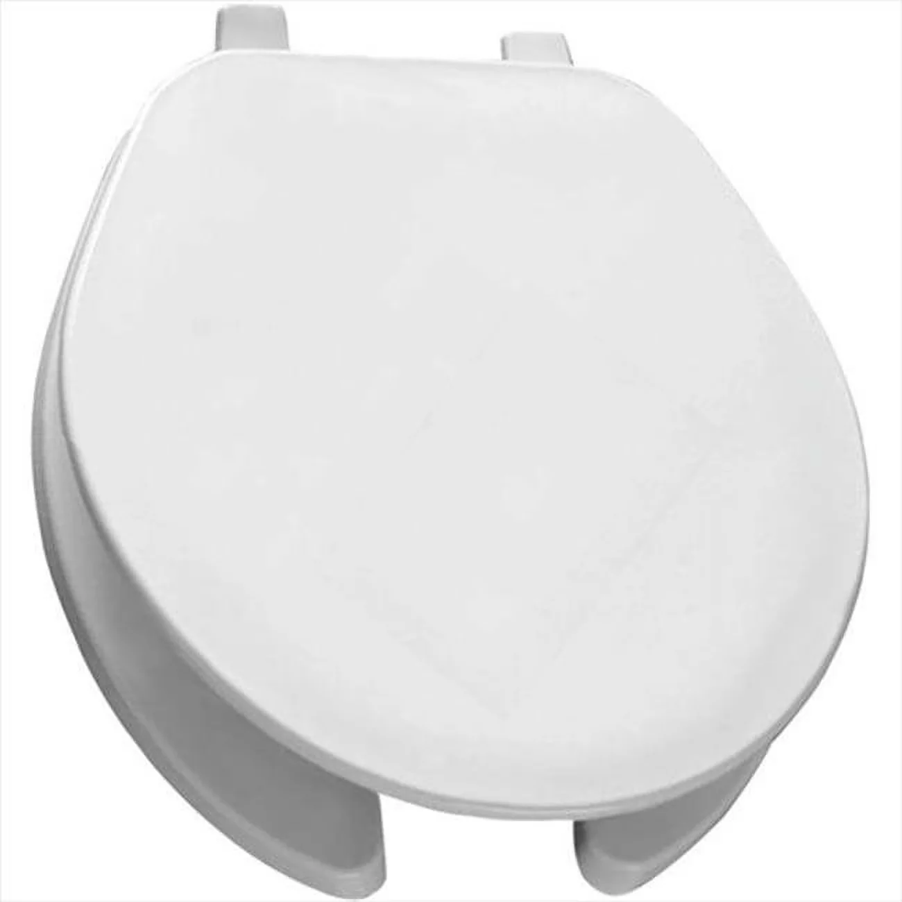 Modern Toilet Seats And Lid with Plastic Round Seat - White Plastic - Satisfaction Guaranteed Model 66817C