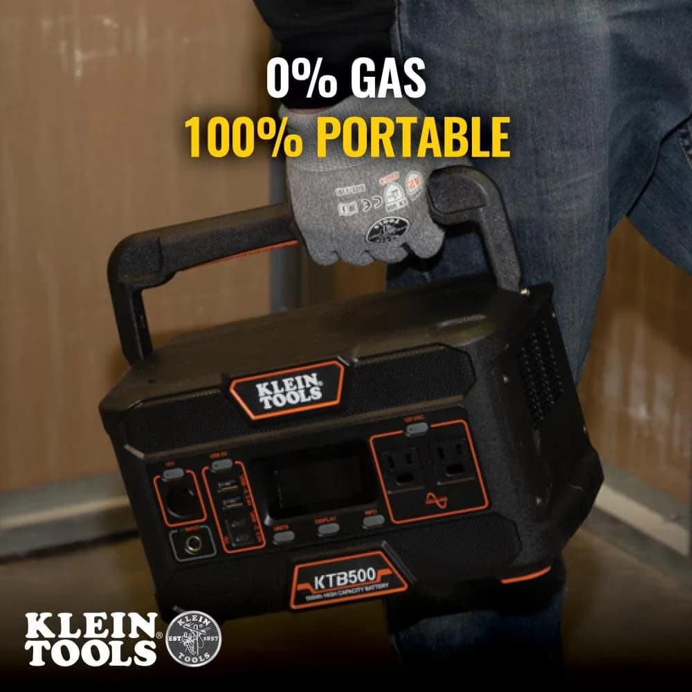 Modern Generator with 1000W, Overload Protection - Black Watt - Built to Last Model E0E0E7
