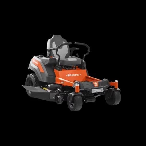 Quality Riding Lawn Mower with Headlights, High-back seat with armrests, LED Headlight - Model D3FCD0