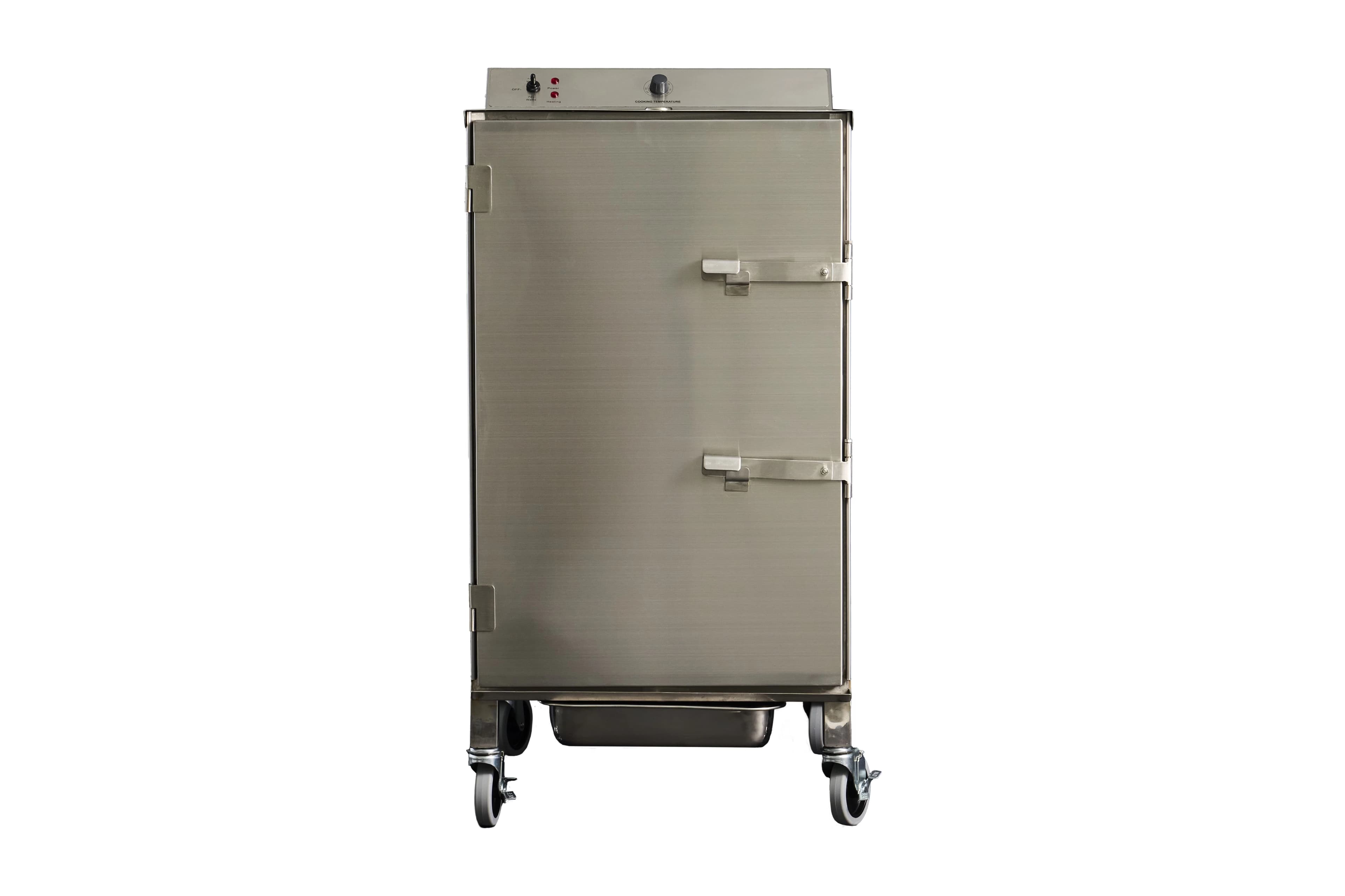 Premium Smoker with Cold Smoker, High-Capacity Stainless Steel - Stainless Steel Stainless Steel Model 467AC1