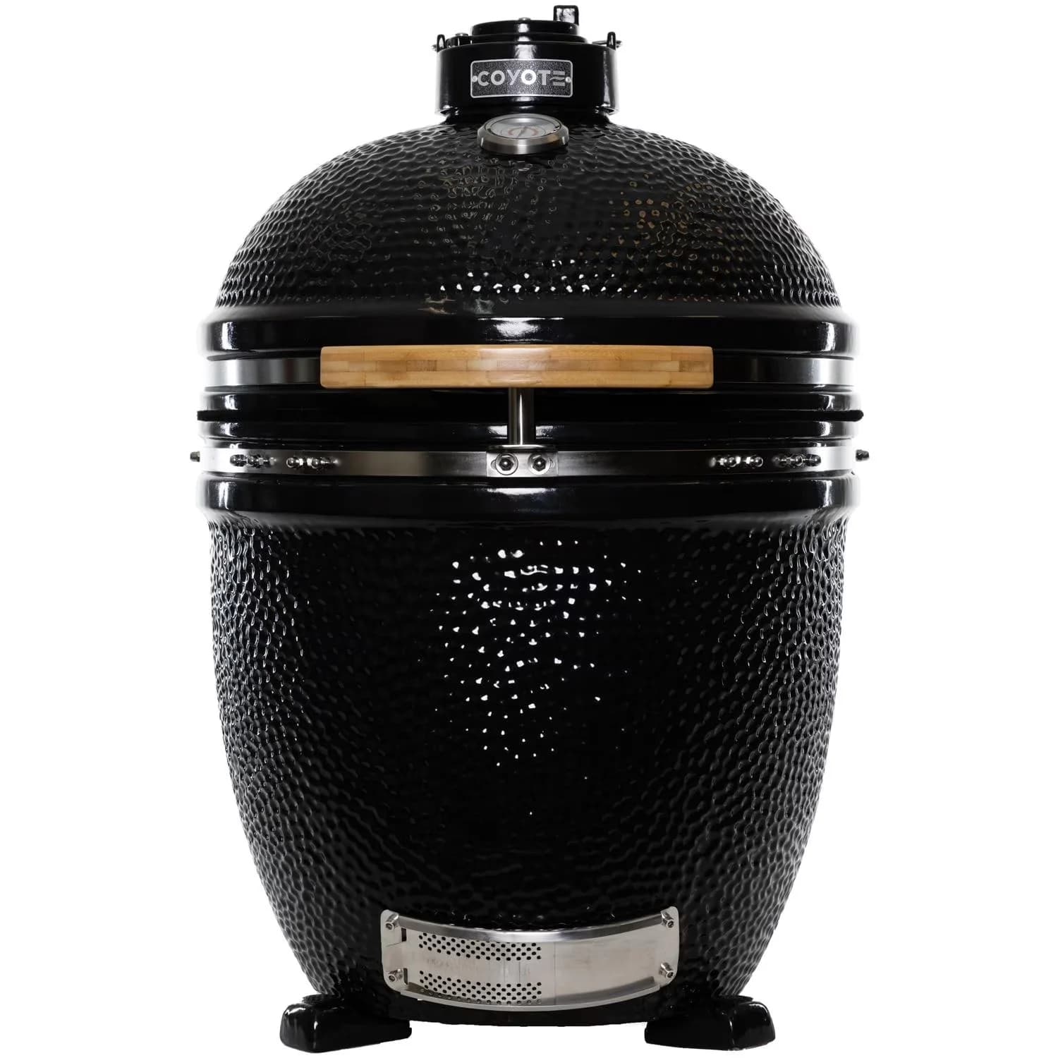 Smoker Essential with Heat Thermometer - Black Ceramic Built - Residential Grade Model B3D501