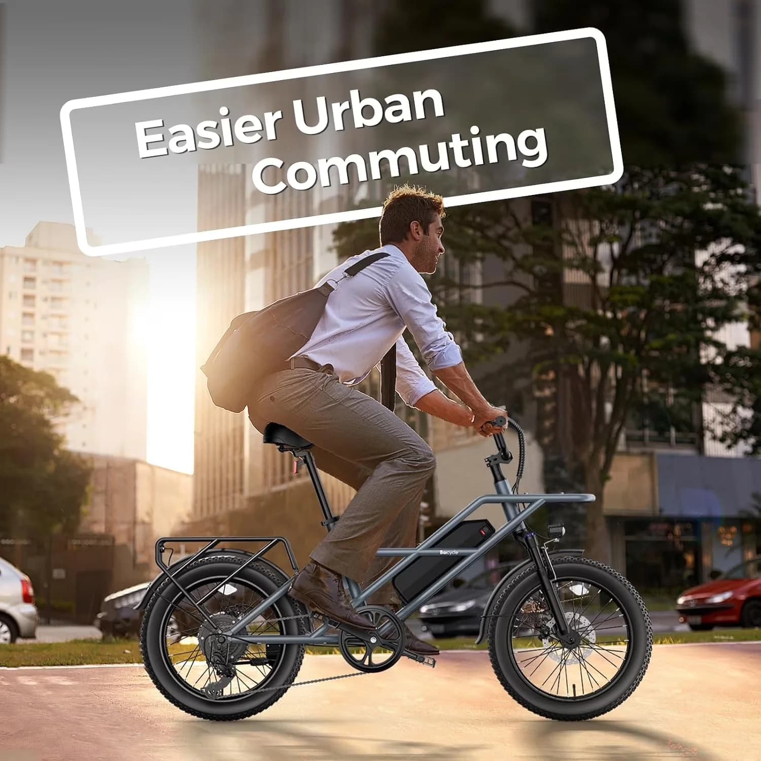 Professional Electric Bike with Battery, 1200W, 48V - Black A03 - Low Maintenance Model A0910E