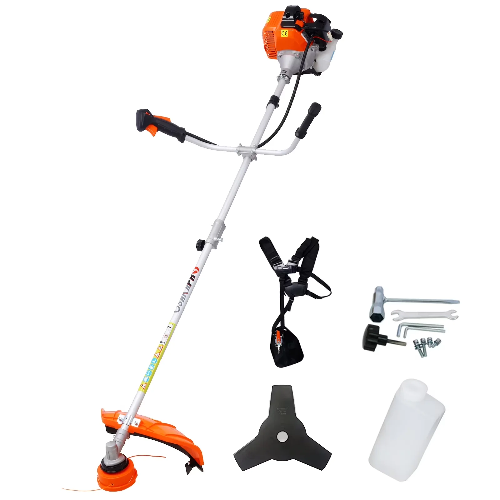 Reliable String Trimmer with Shoulder Strap - Orange Weed - Universal Fit Model 693EB7