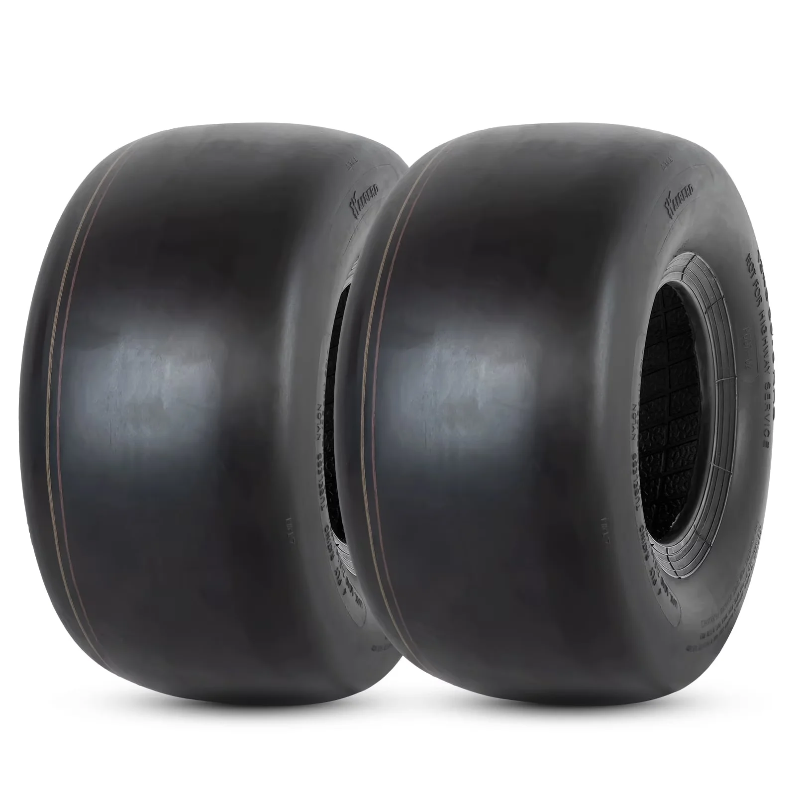 Lawn Mower Tire Innovative with Smooth, Tubeless, Set of 2 - 5-6 - Easy to Use Model 2AC917
