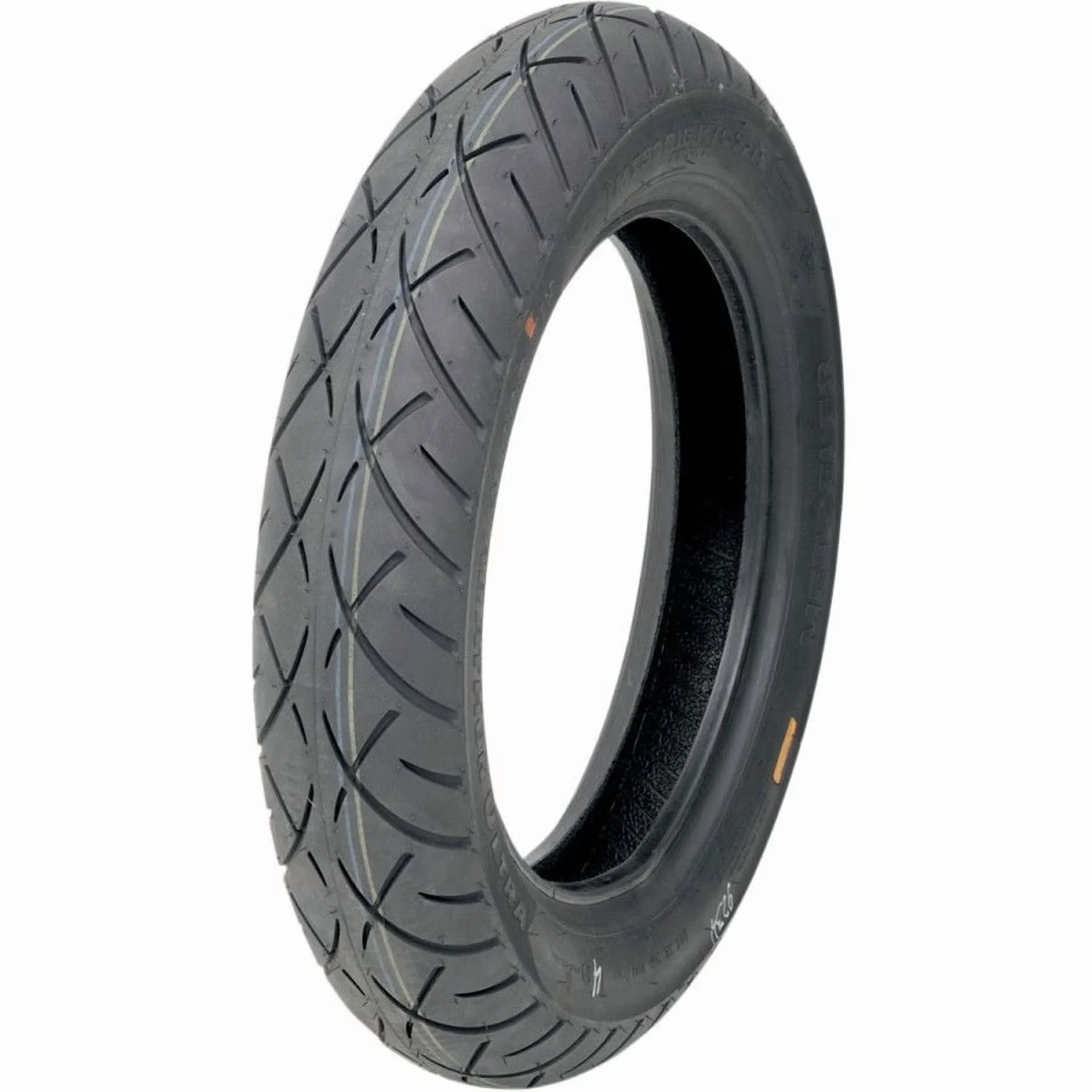 Versatile Motorcycle Tire with Smooth - Black 70ZR-19 - Commercial Quality Model DA0960