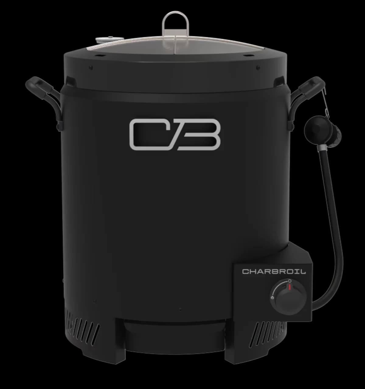 Compact Outdoor Fryer with Adjustable Regulator, Fuel type: Propane - Heavy Duty Steel Model B13D59