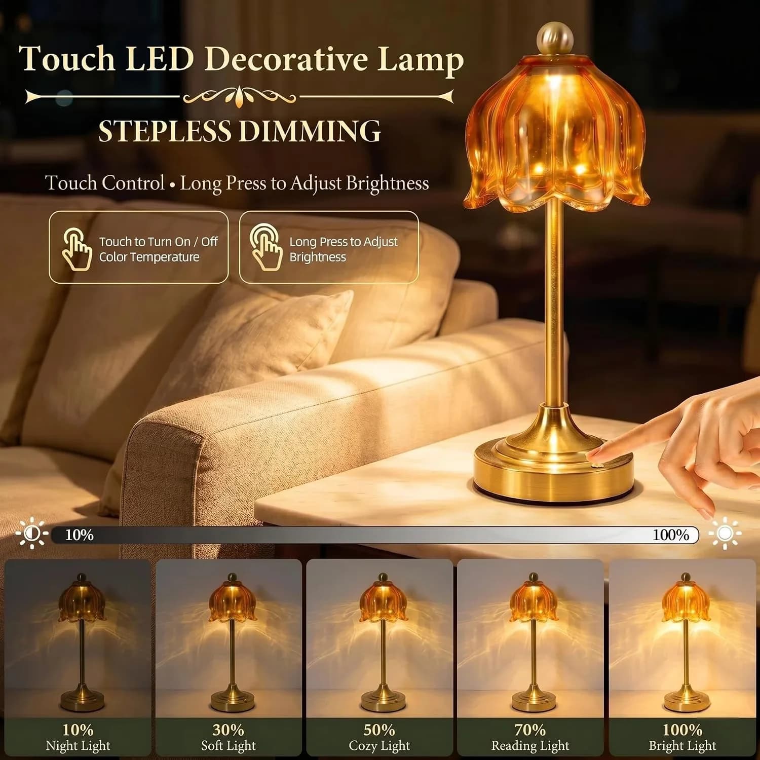 Professional Lamp Set with Accent Light - Vintage - Industrial Grade Model BD1880