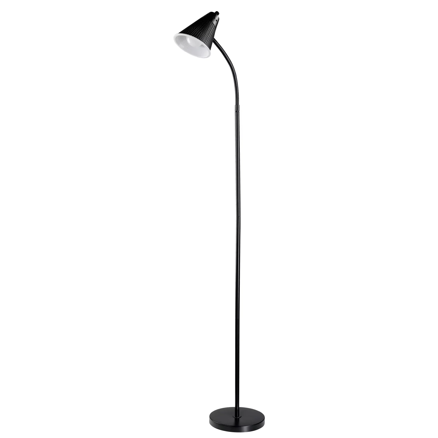 Quality Floor Lamp with LED, Modern - Black Metal Novogratz - Essential Collection Model 878FE0