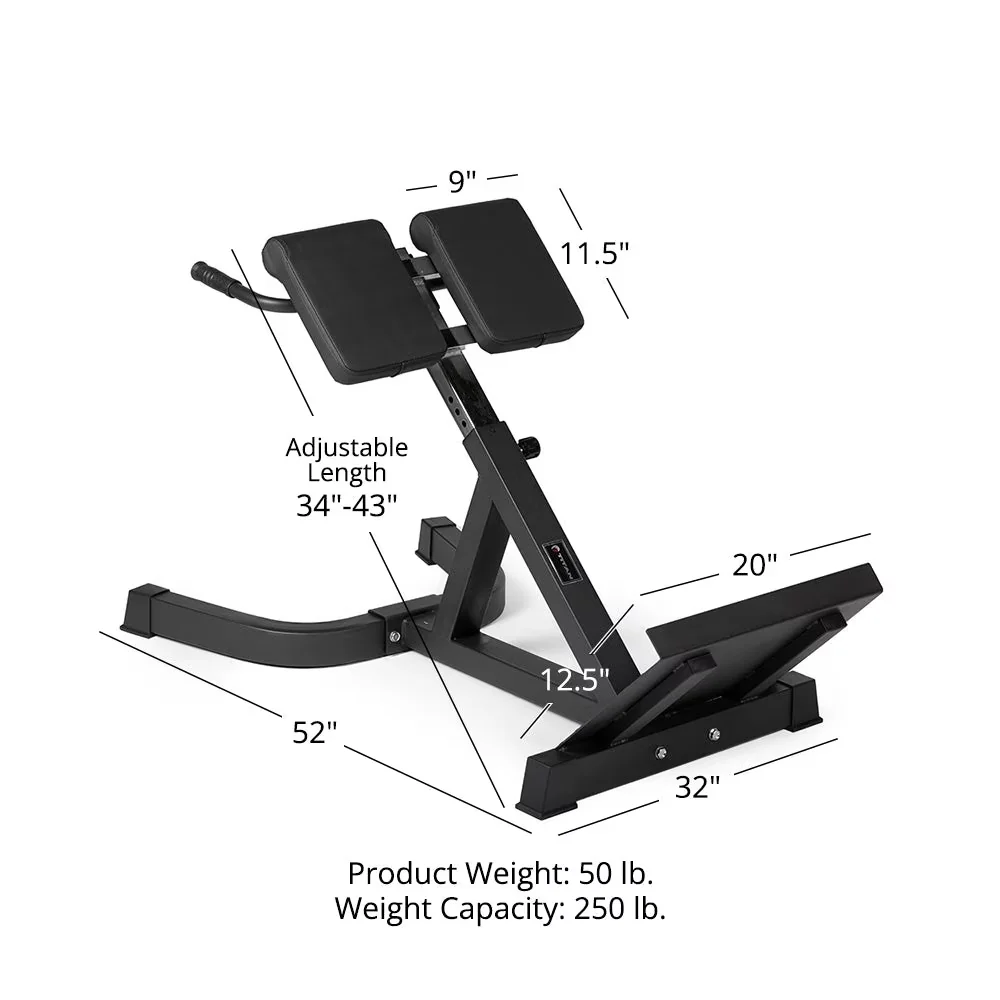 Home Gym Accessory Modern with Heavy Duty, Adjustable Height - Steel Black Model DA23FE