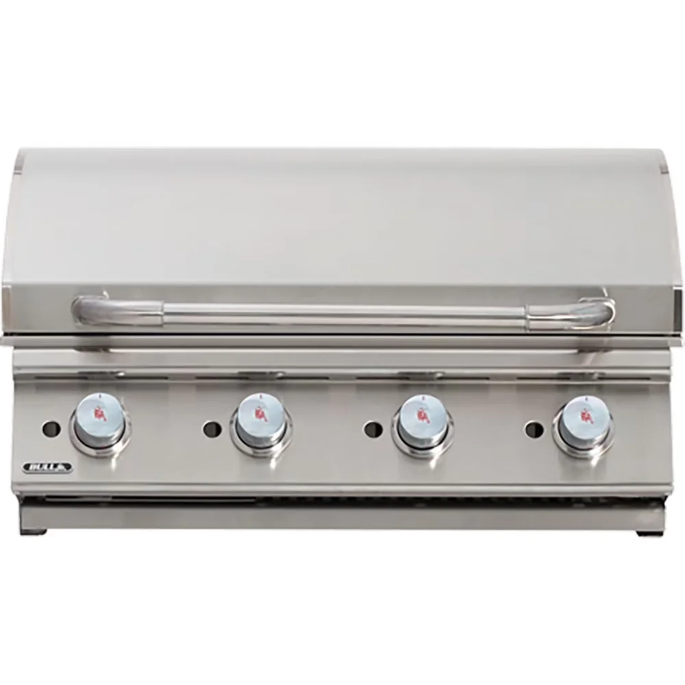 Flat Top Grill Quality with Warming Rack, Natural Gas 92009 - Stainless Steel Stainless Steel Model 93F5D2