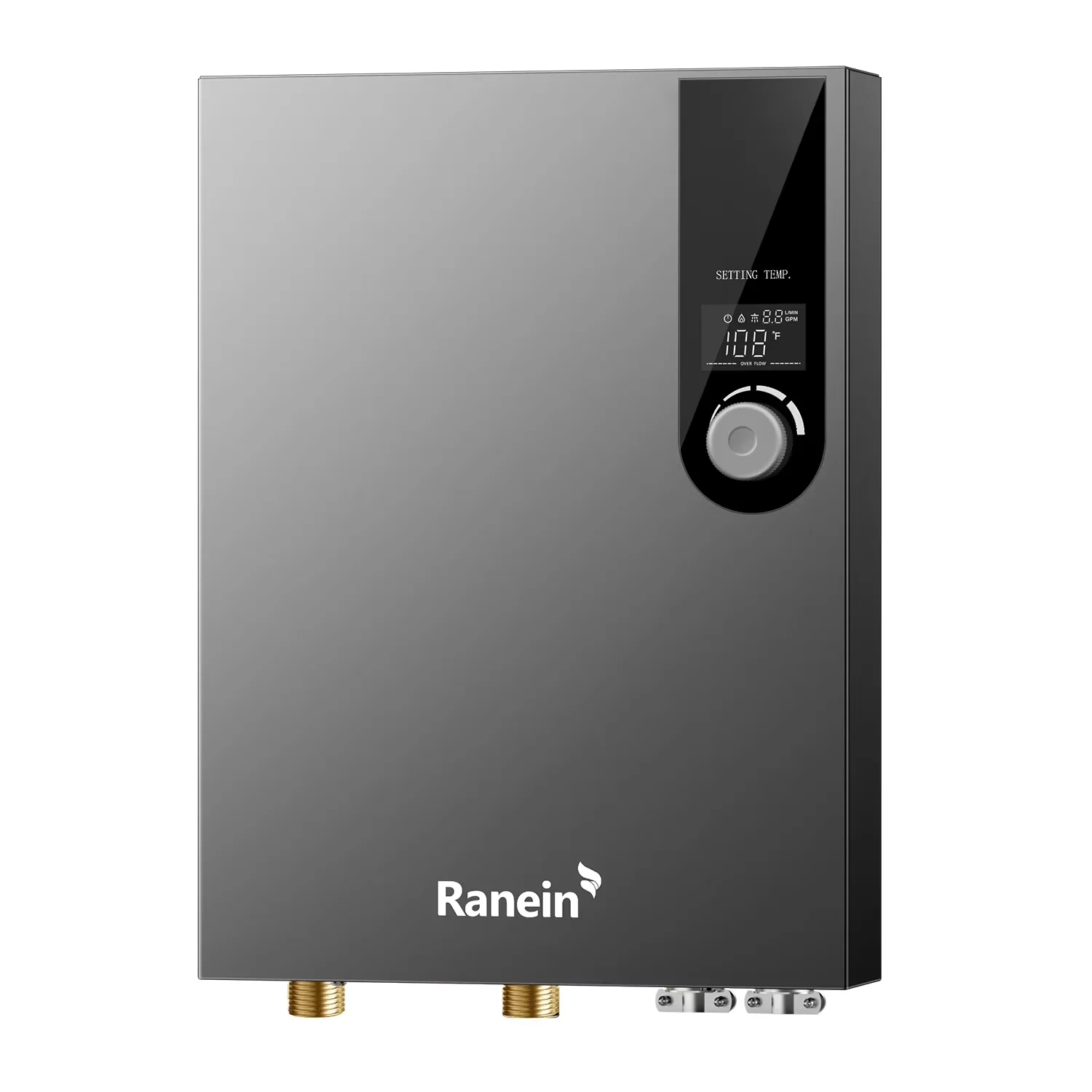 Efficient Plumbing with LED, 240V, Electric Tankless Water Heater for Residential - Model A77F02